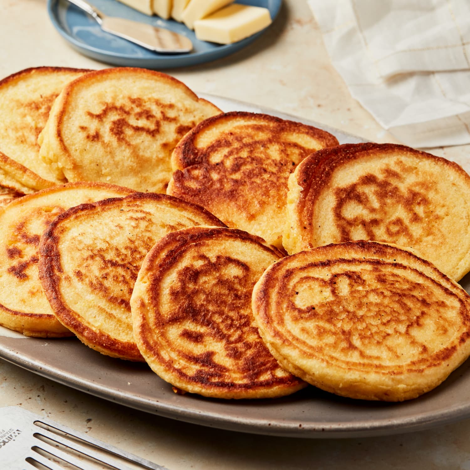 Savory Moments: Old-fashioned cornmeal griddle cakes