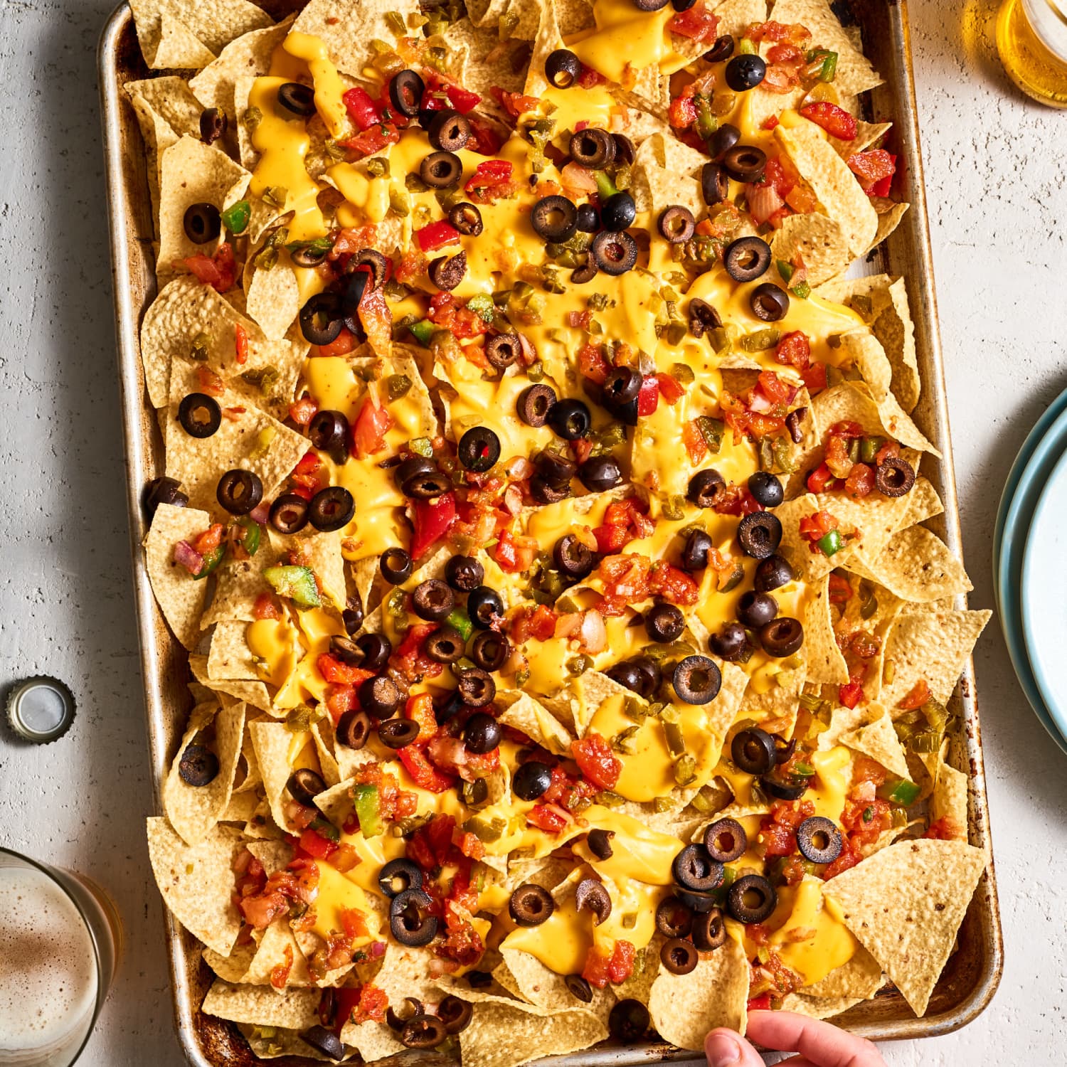 Beer and Cheese Fondue Nachos Recipe (Easy, Crowd-Pleasing) | The Kitchn