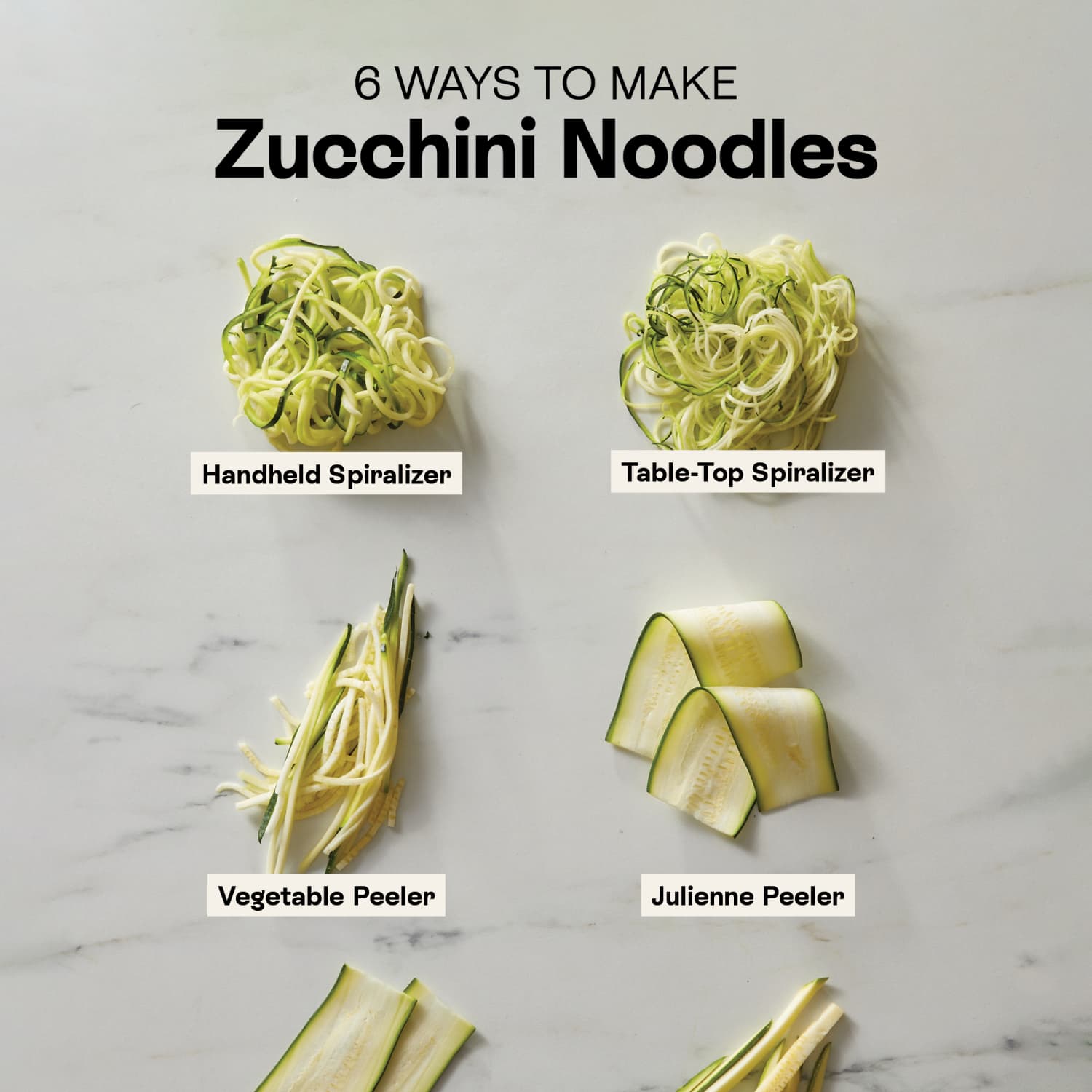 Spiralizer Vegetable Slicer With 4 Rotating Blades Mandoline Slicer Cutter Pasta  Spaghetti Zucchini Noodles Maker