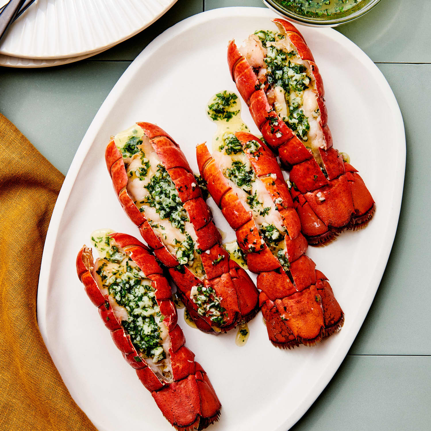 Baked Lobster Tail Recipe (With Lemon Garlic Butter)