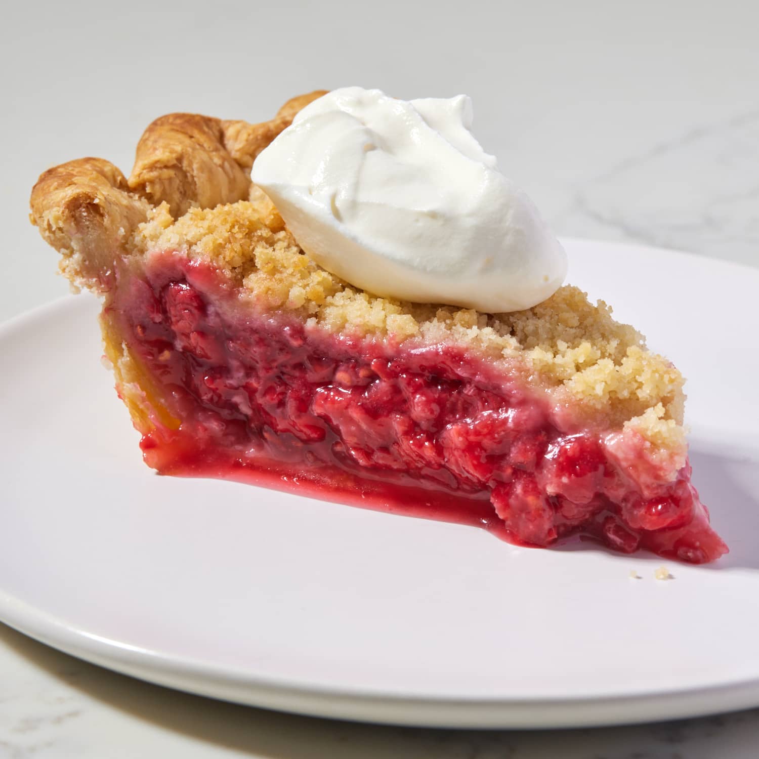 Raspberry Pie Recipe (with Streusel Topping)