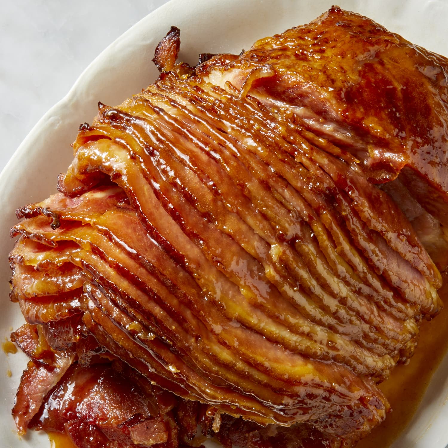 Old Fashion Holiday Glazed Ham - Life With The Crust Cut Off
