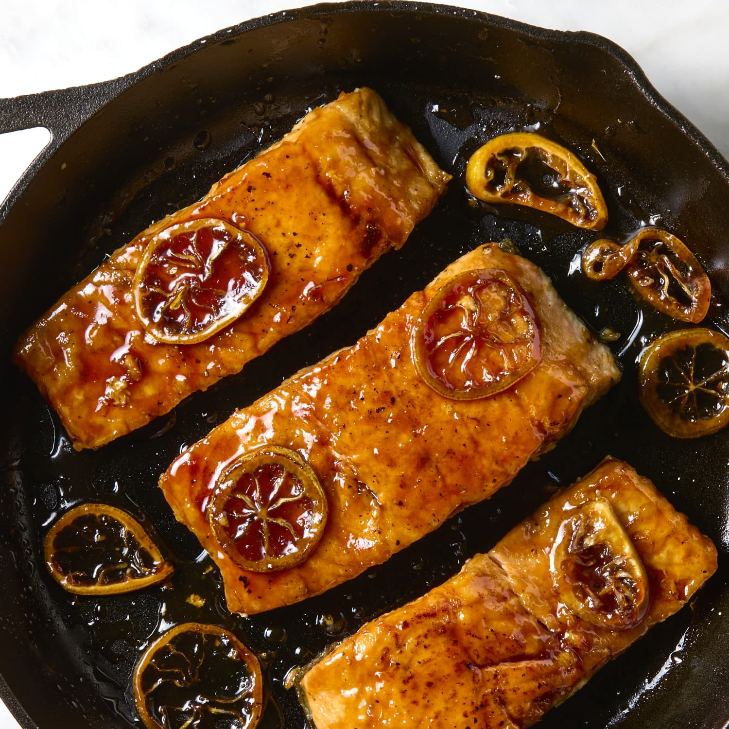 Lemon-Soy Glazed Salmon