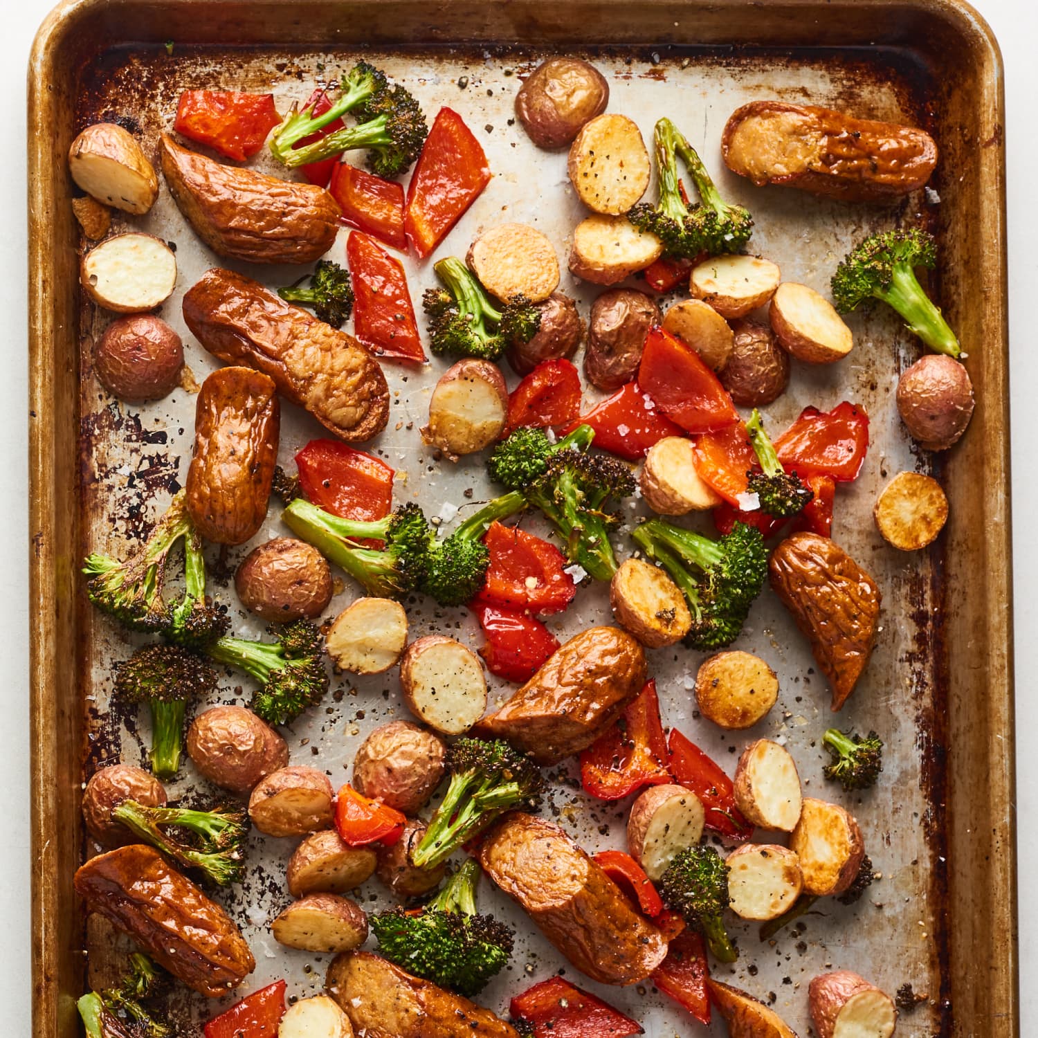 Sheet Pan Italian Sausage And Veggies Kitchn