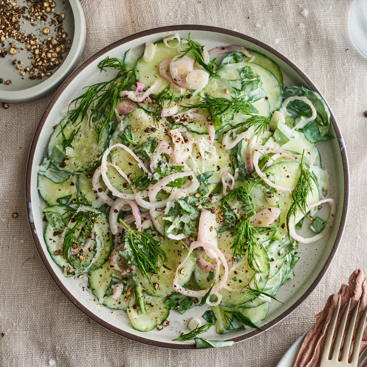 Buttermilk Cucumber Salad Kitchn