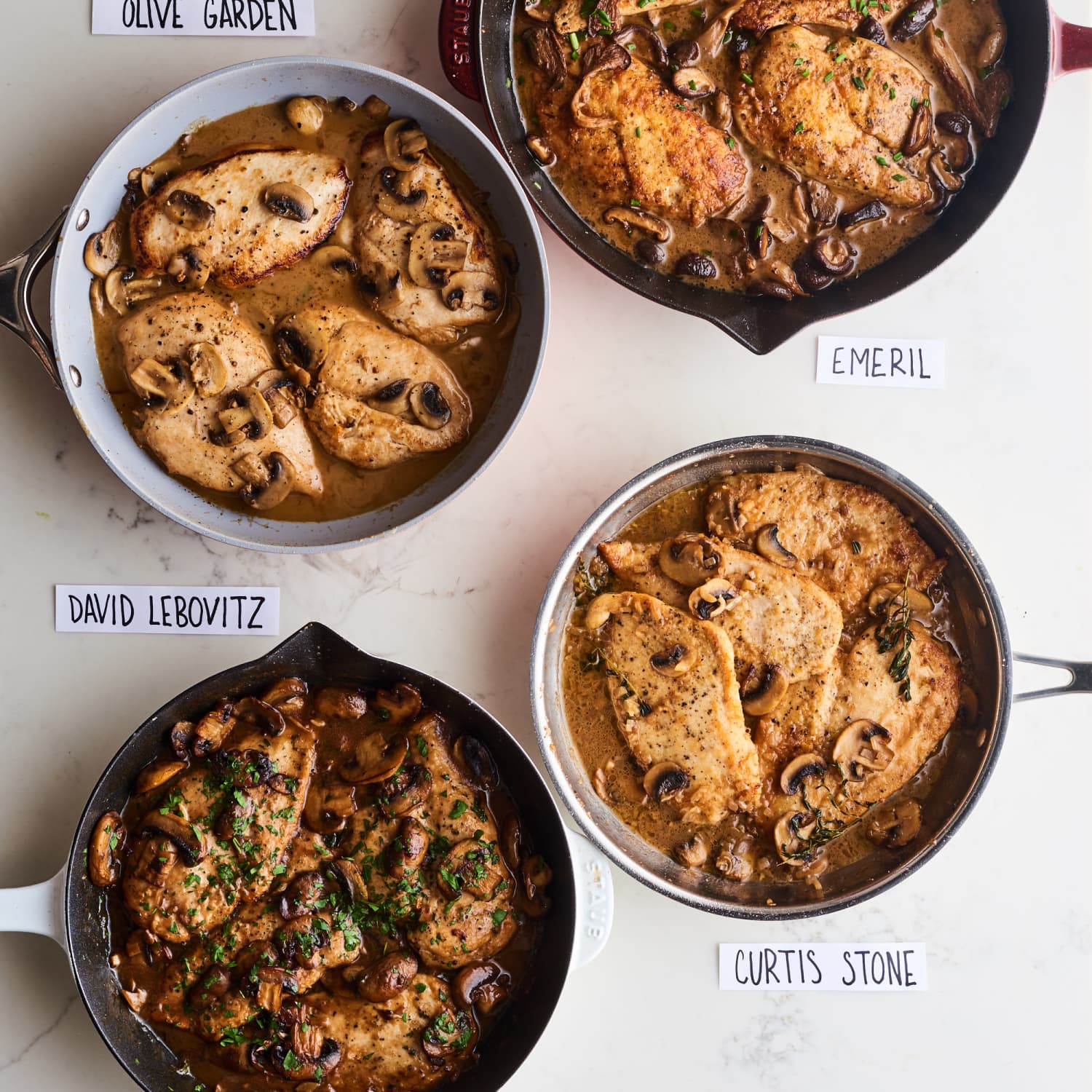 We Tested 4 Famous Chicken Marsala Recipes And Found A Clear