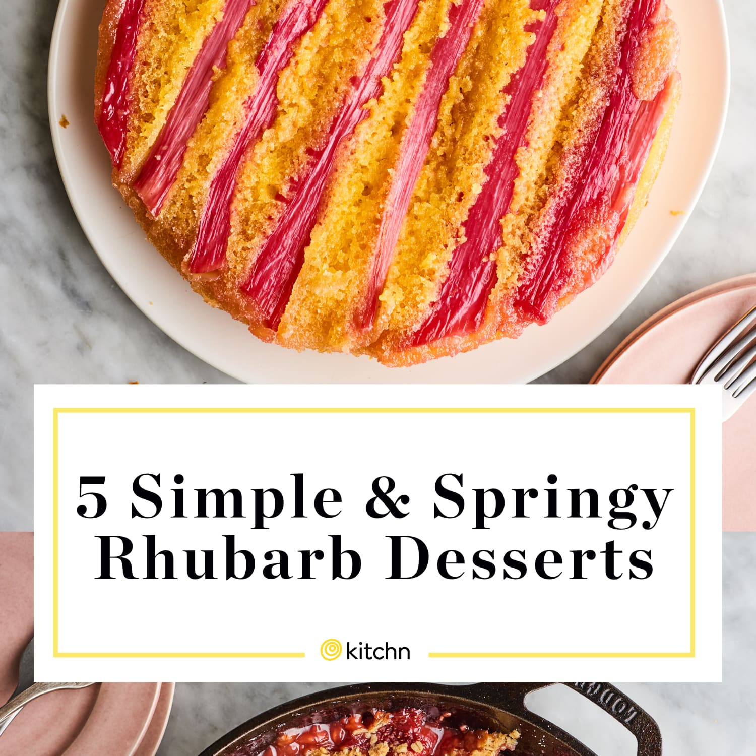 5 Easy Rhubarb Dessert Recipes Kitchn