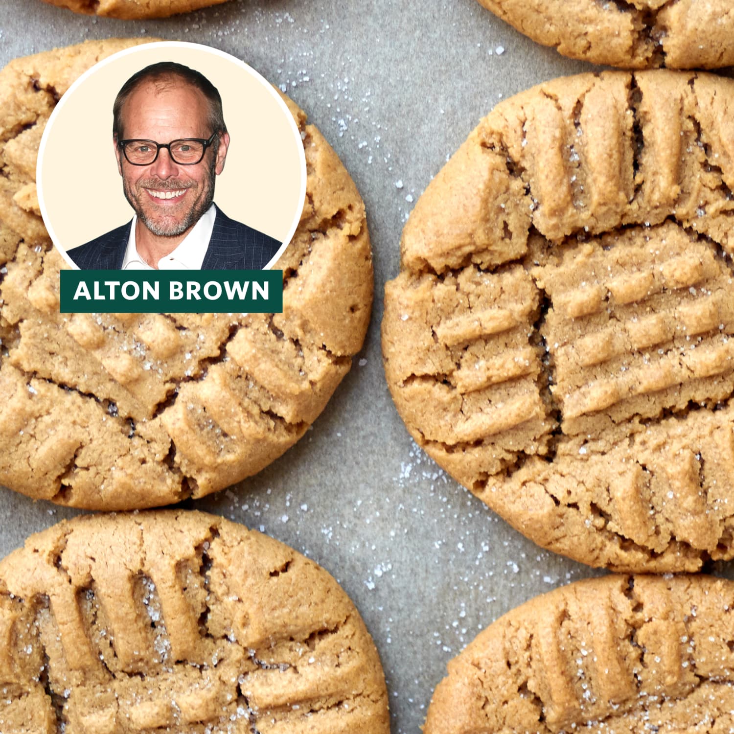 I Tried Alton Brown S Chewy Peanut Butter Cookie Recipe Kitchn