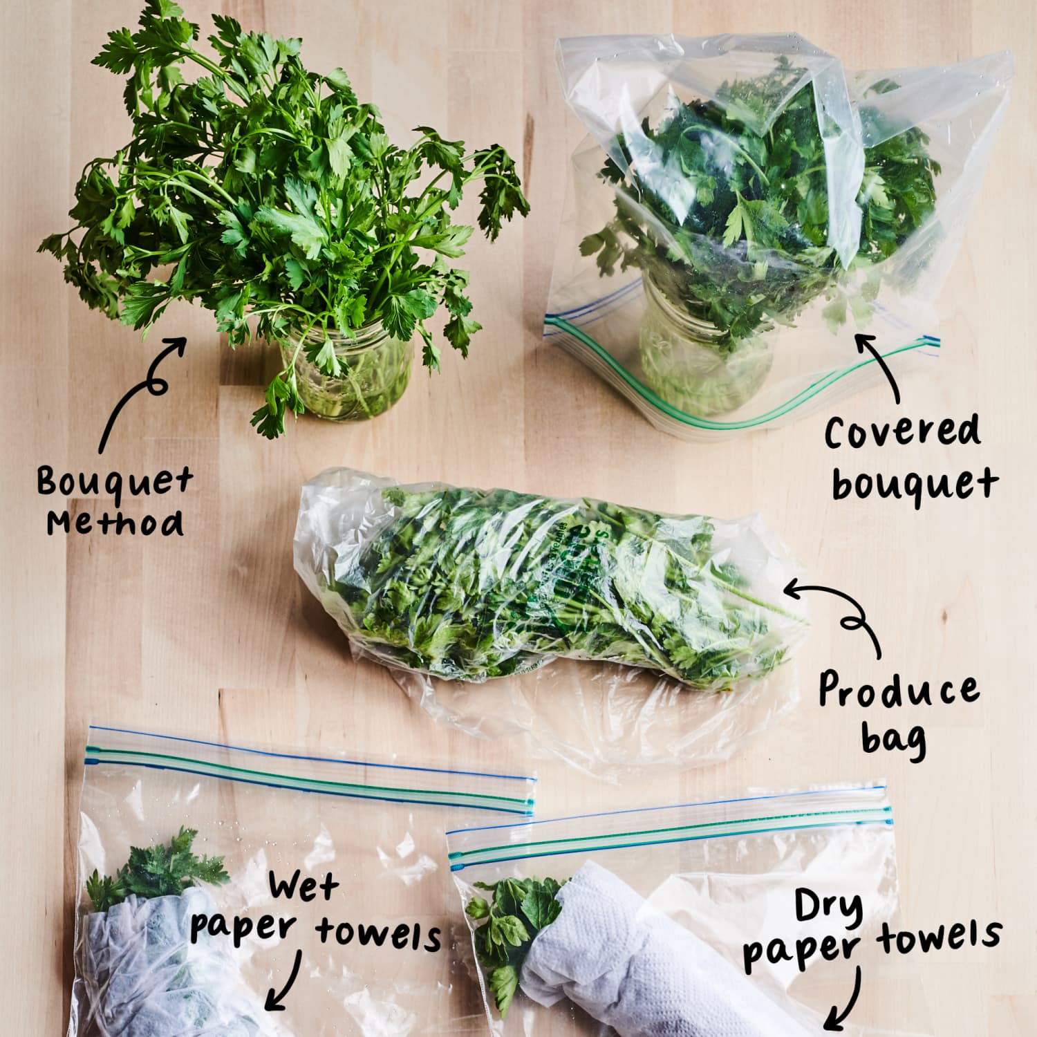 We Tried 5 Methods For Storing Herbs And Found A Clear Winner | Kitchn