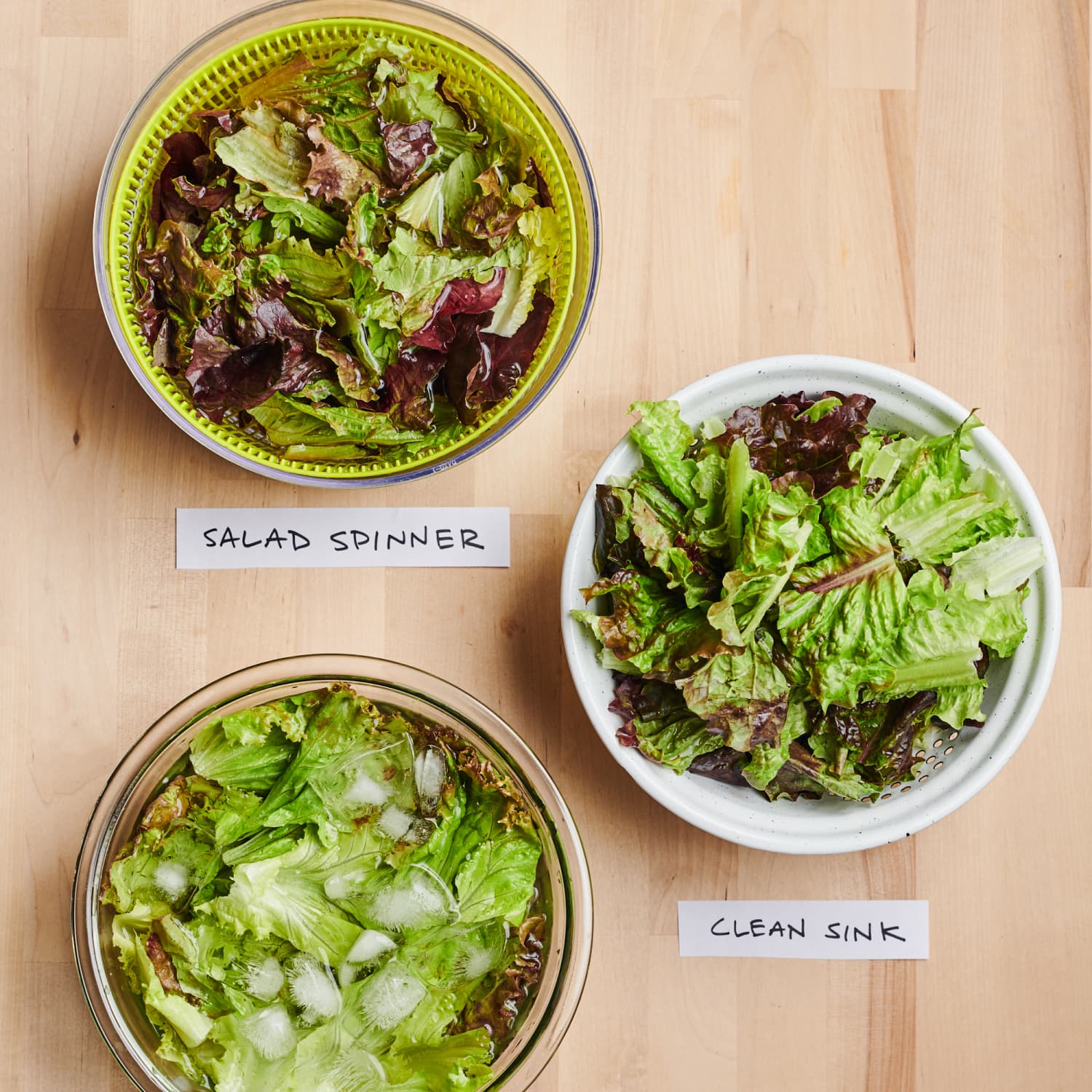 How to Achieve Perfectly Dry Lettuce Without a Salad Spinner • Everyday  Cheapskate