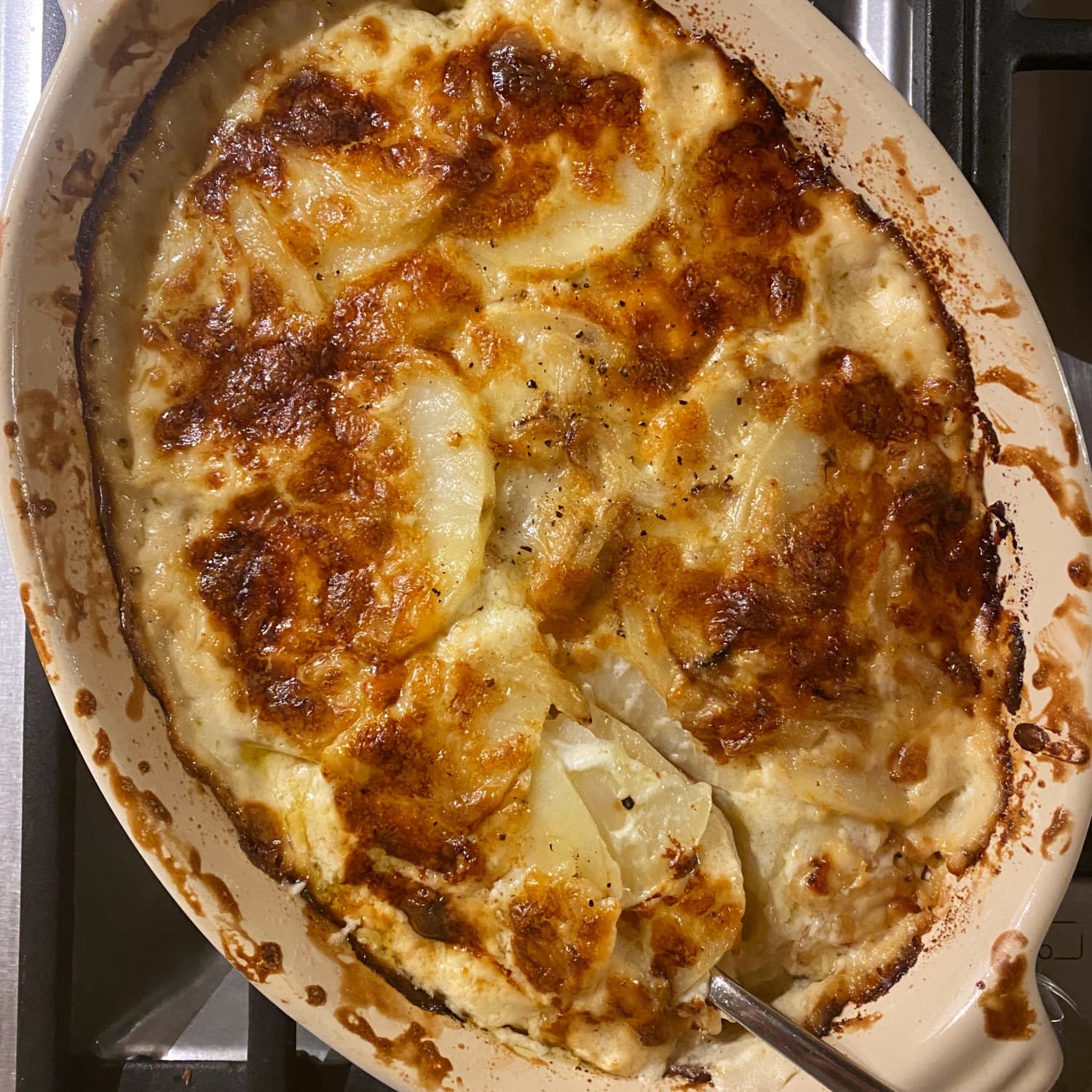 I Tried Ina Garten S Potato Fennel Gratin Kitchn