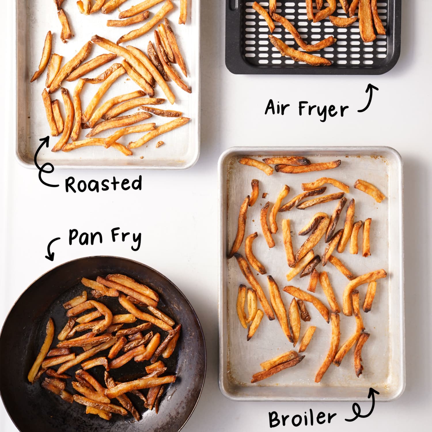 How to Cook French Fries From Air Fryer to Roasting