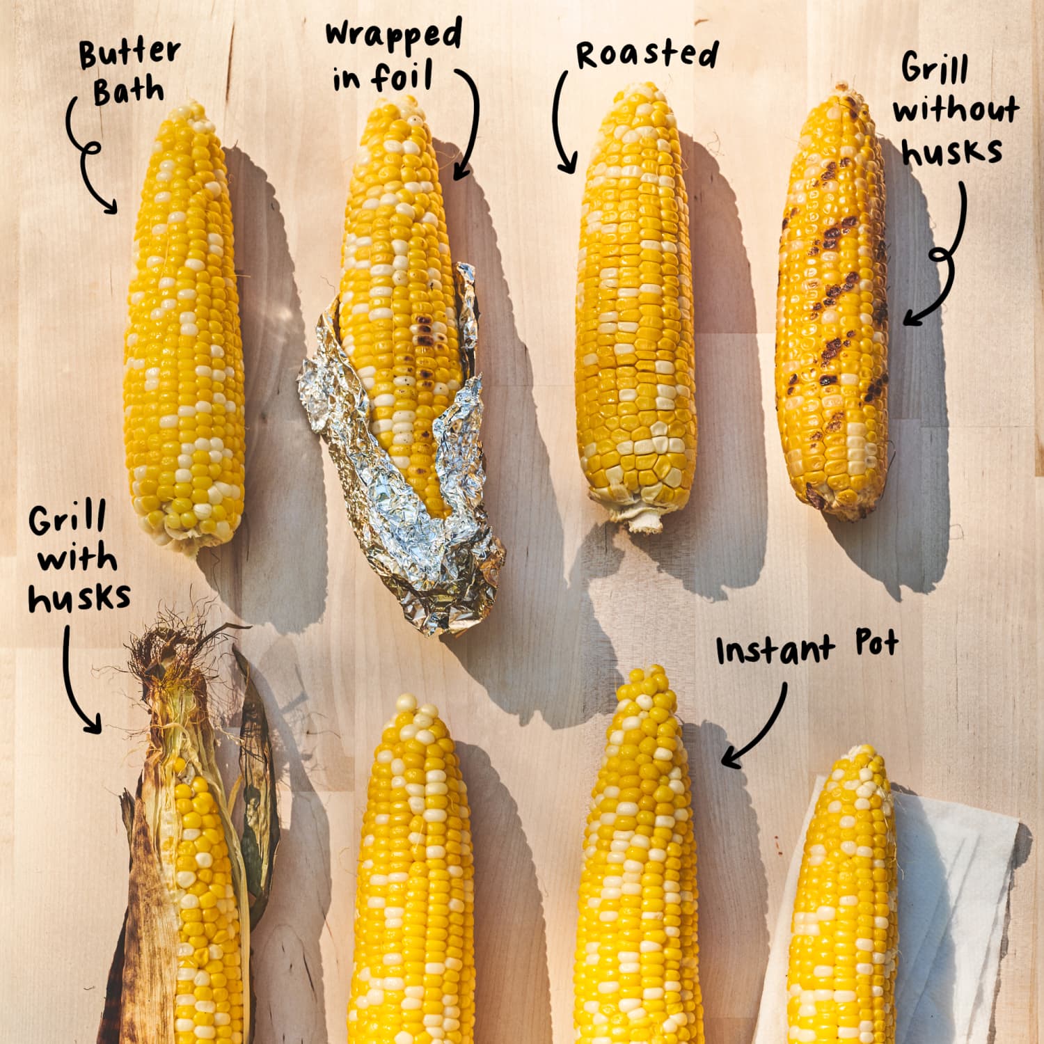 We Tried 25 Methods for Cooking Corn on the Cob and Found a Clear