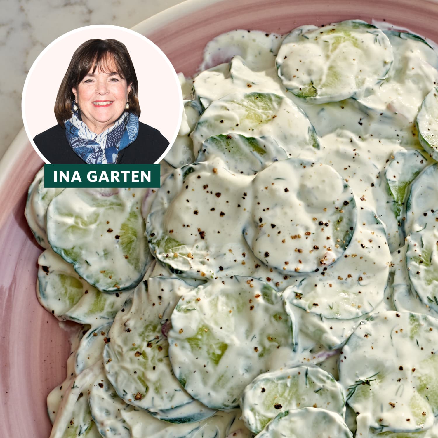 I Tried Ina Garten's Creamy Cucumber Salad | The Kitchn