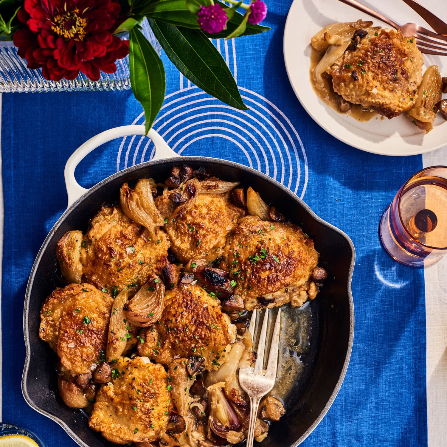 Floral Mushrooms Cast Iron Skillet Mitt 