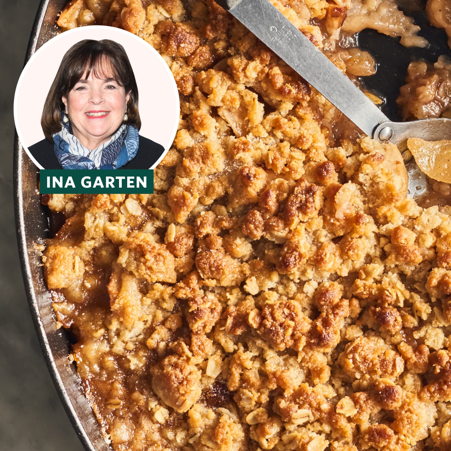Old Fashioned Apple Crisp - Barefeet in the Kitchen