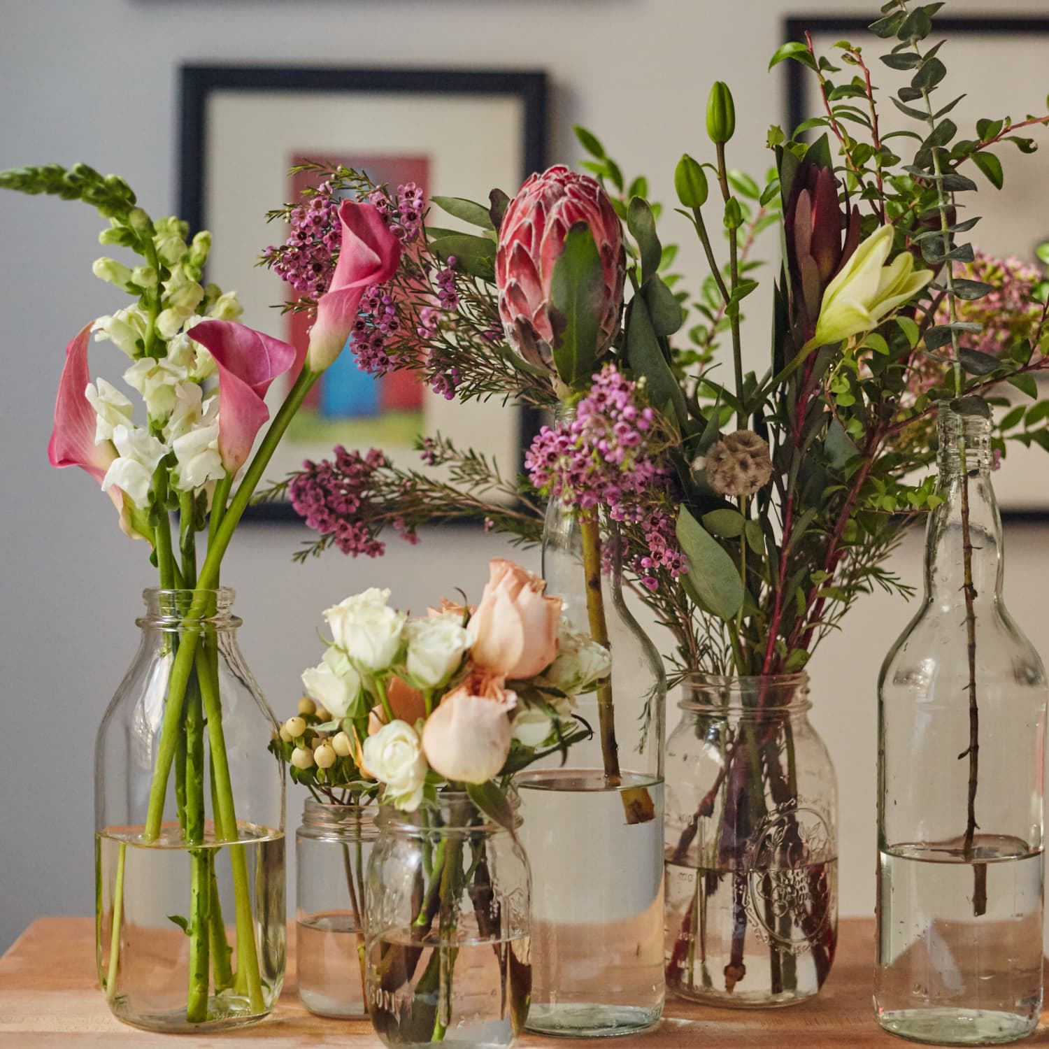 Container for cut flowers