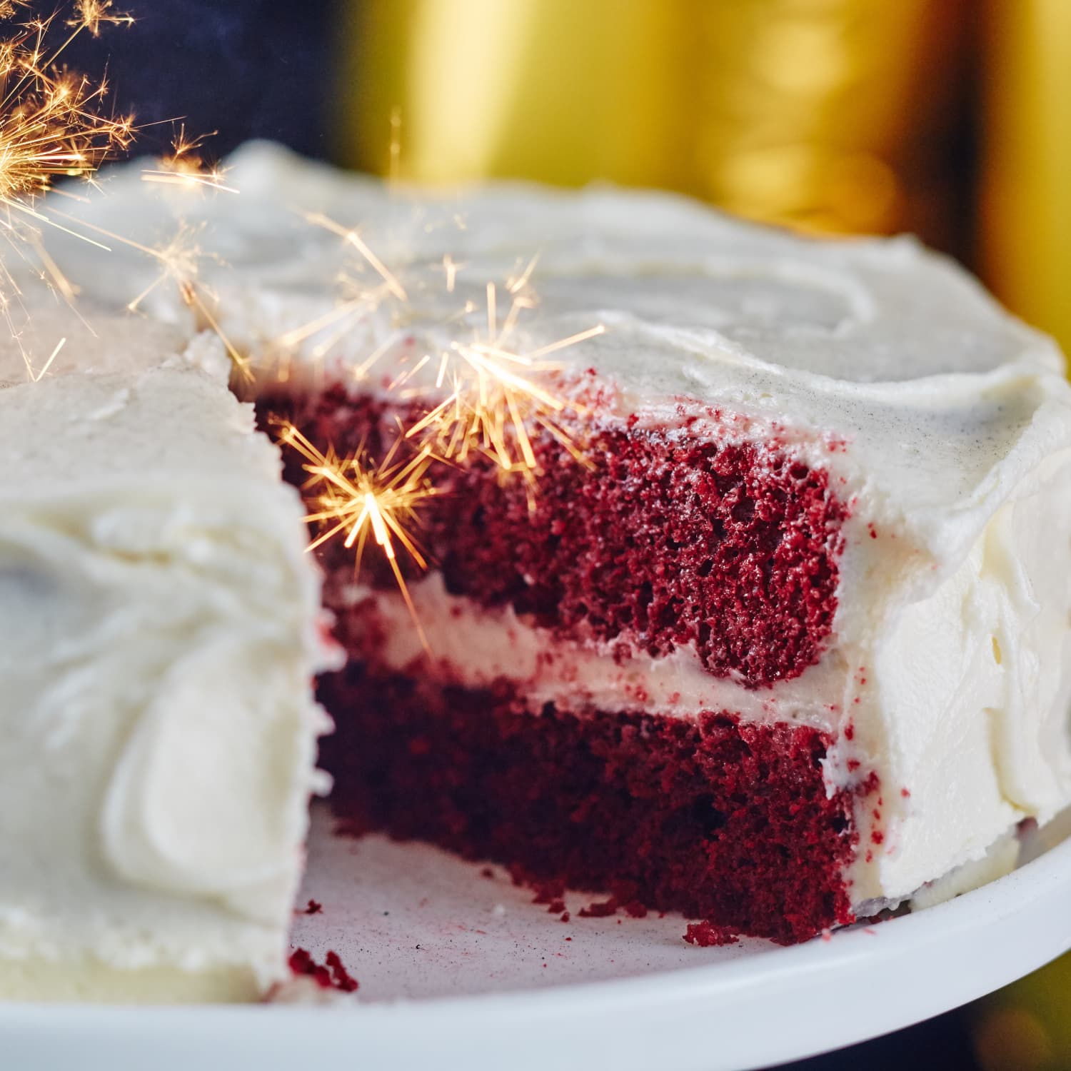 How To Make Classic Red Velvet Cake Kitchn It could be that i have no experience with red velvet cake but with this recipe the cake was much to heavy. how to make classic red velvet cake