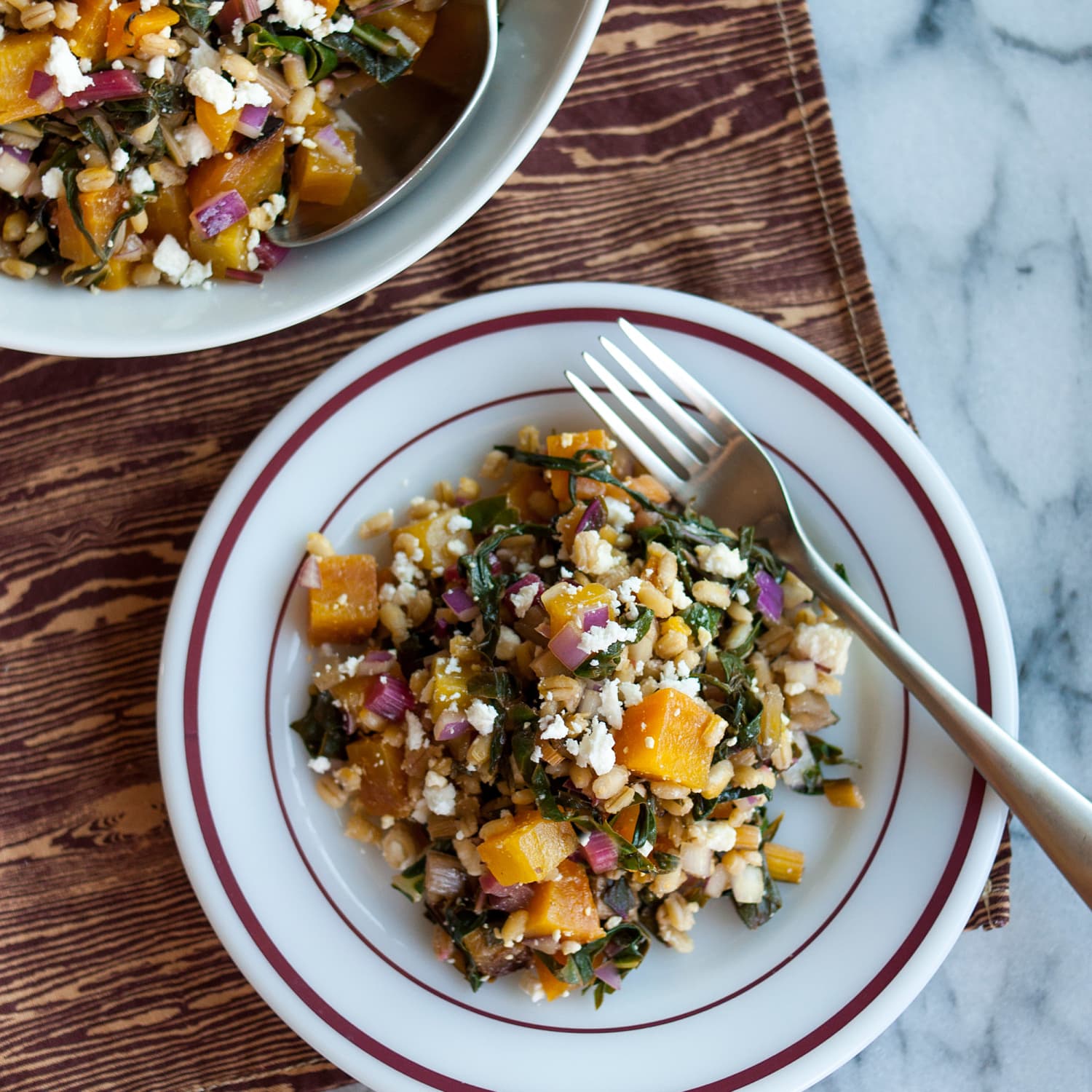 Golden Beet And Barley Salad With Rainbow Chard Kitchn