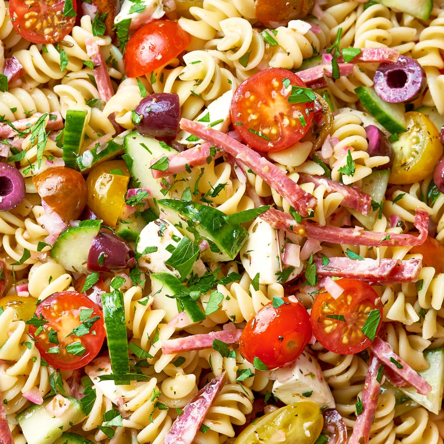 How To Make Easy Italian Pasta Salad Kitchn
