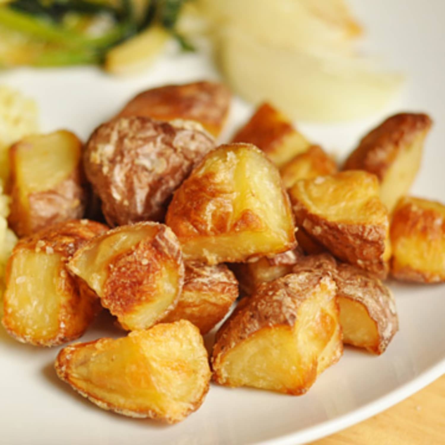 Side Dish Recipe Extra Crispy Tossed Potatoes Kitchn