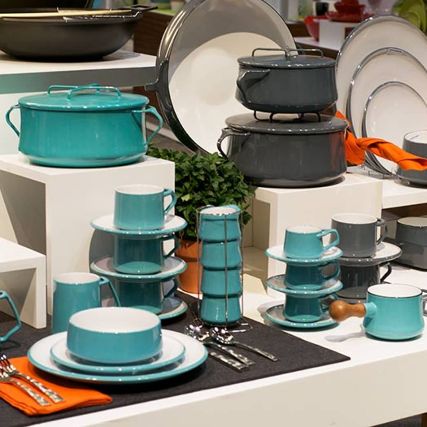 New Colors (and Teacups!) for Reissued Dansk Kobenstyle Cookware