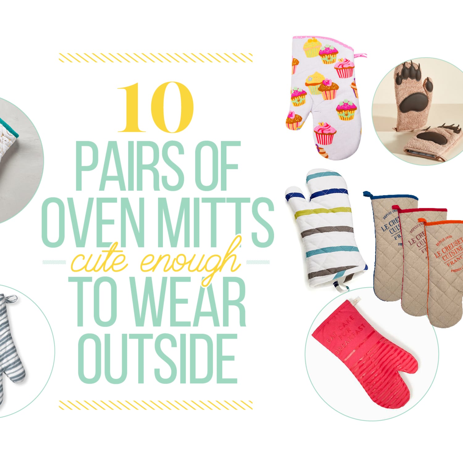 10 Pairs of Oven Mitts Cute Enough to Wear Outside | Kitchn