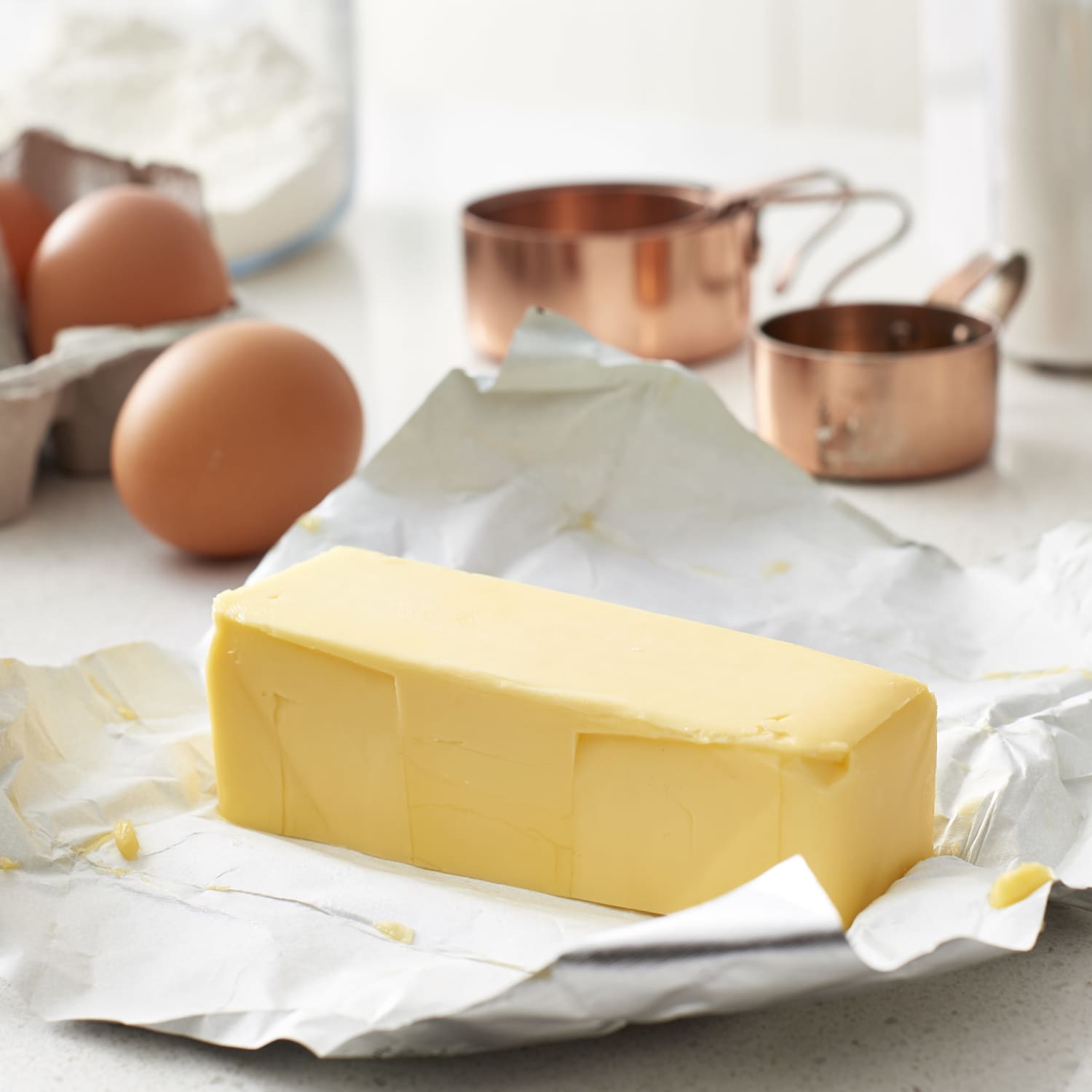 The Best Way To Soften Butter Quickly Without Melting It #butter #soft  #kitchenhacks 