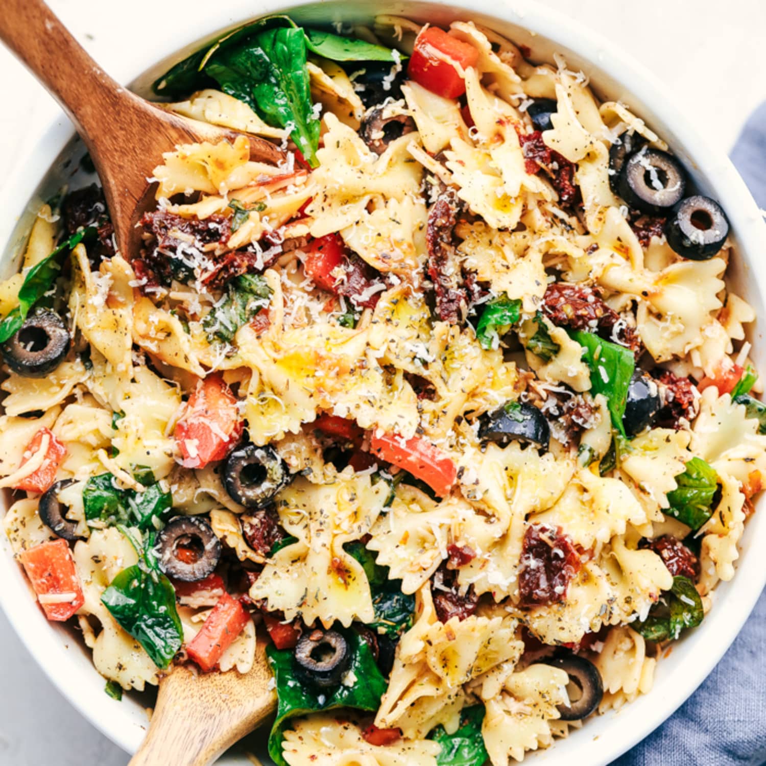 Tuscan Pasta Salad The Recipe Critic Kitchn
