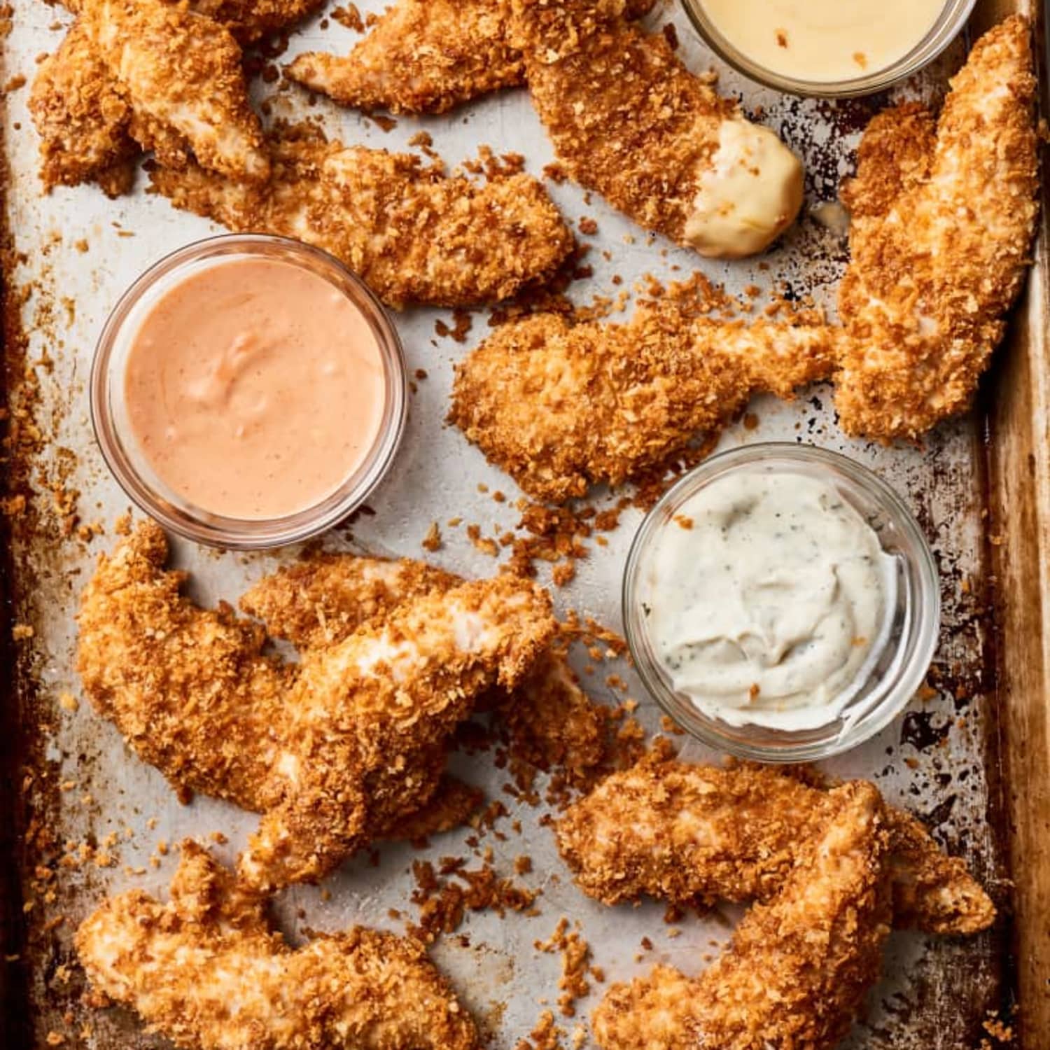 Crispy Baked Chicken Tenders Kitchn