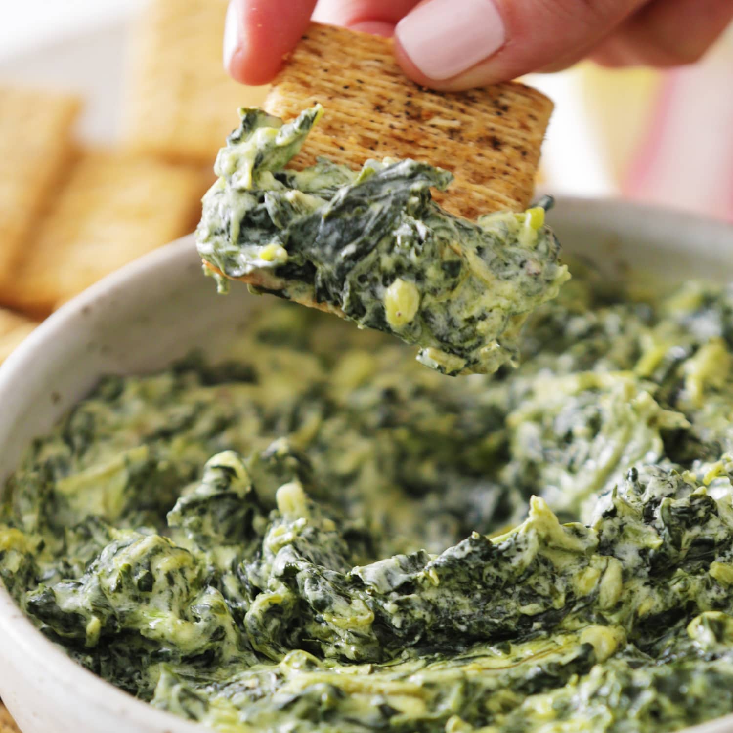Creamy 5 Ingredient Spinach Dip Kitchn