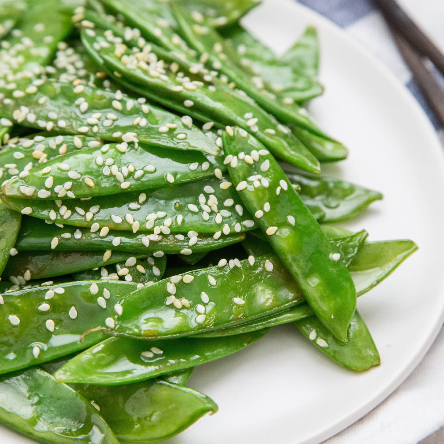 How to Cook Snow Peas (Easy Sautéed Recipe With Sesame) | Kitchn