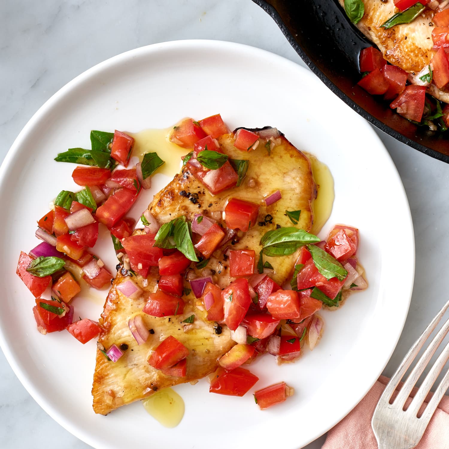 Recipe Easy Bruschetta Chicken Kitchn