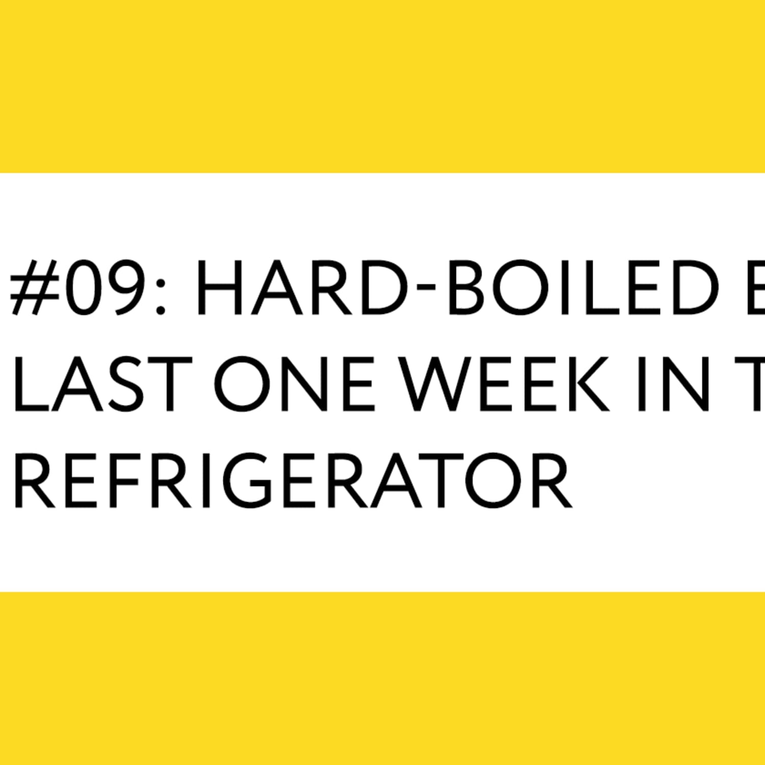 How Long Hard Boiled Eggs Last In The Refrigerator Kitchn