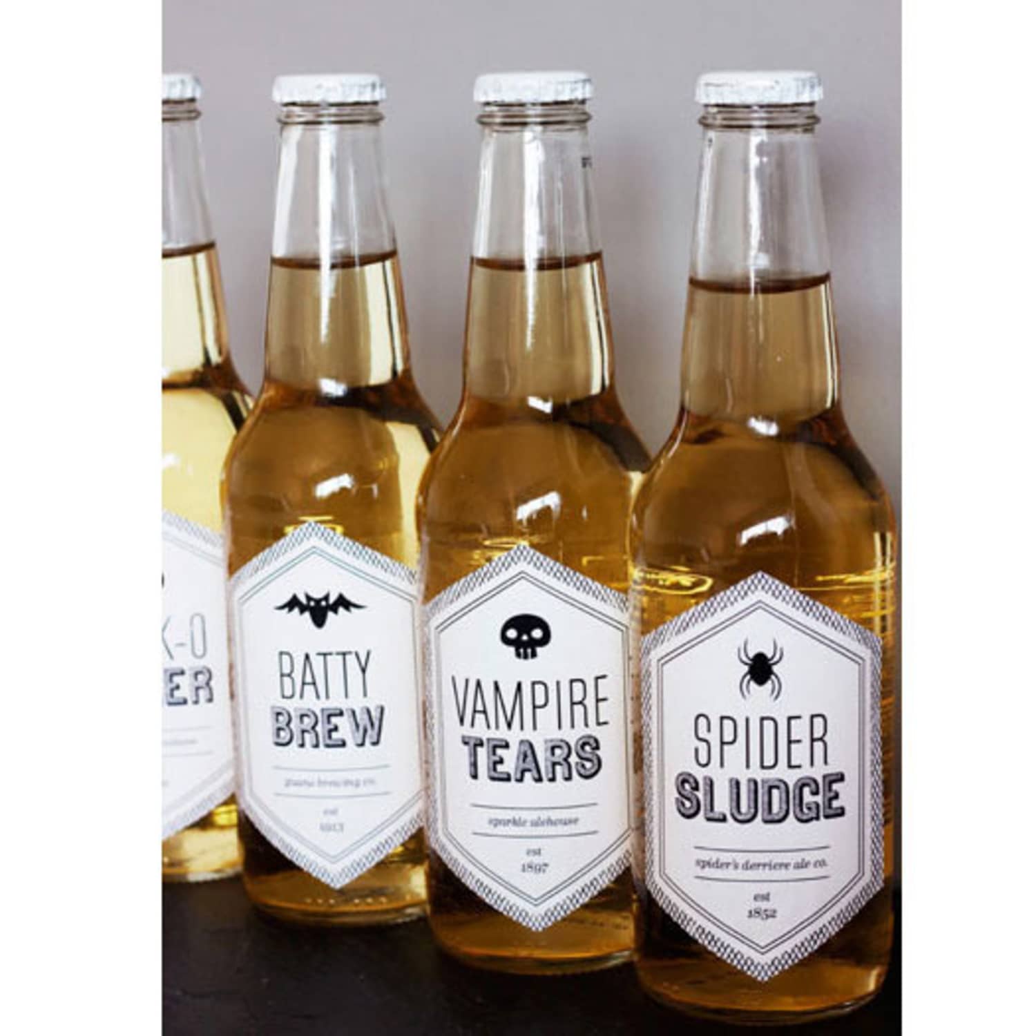 Last-Minute Halloween Decorating: Printable Beverage Labels ...