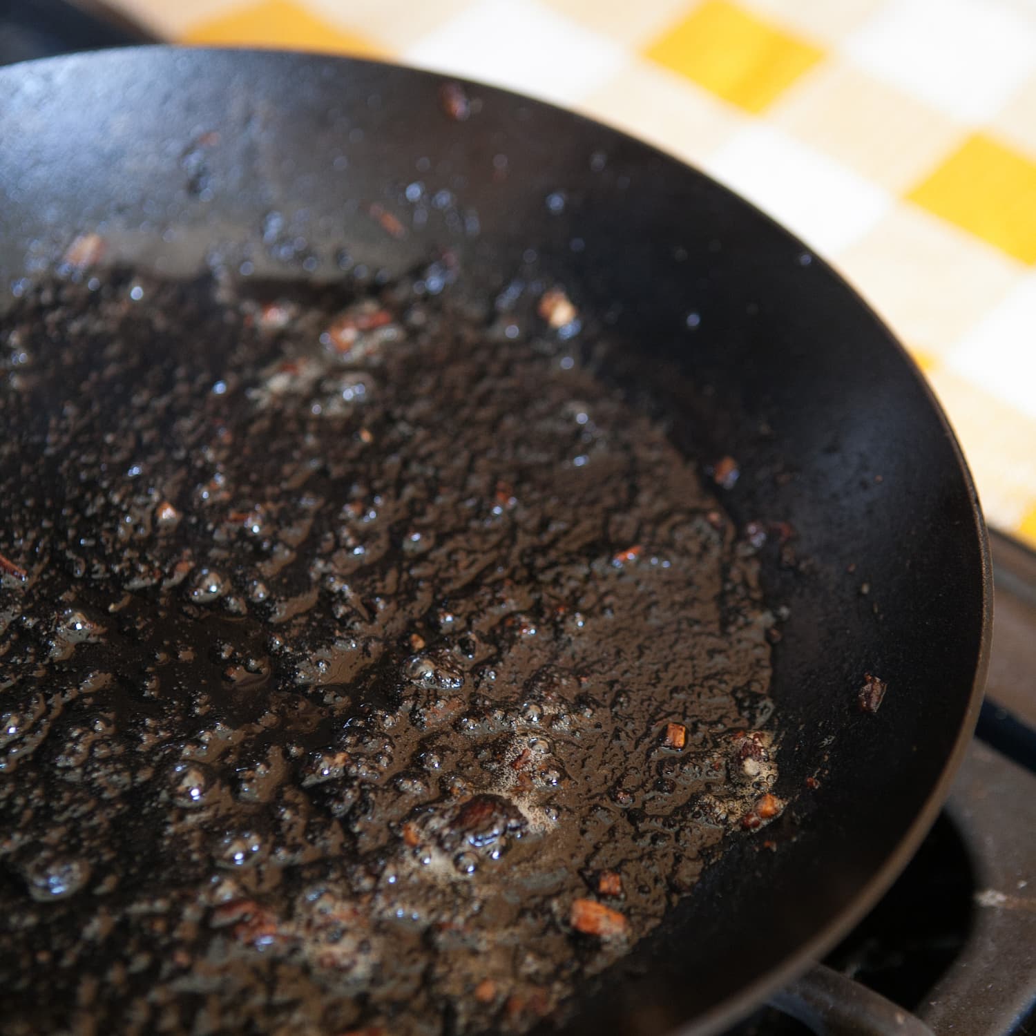 What Is the Black Residue on My Cast-Iron Pan?