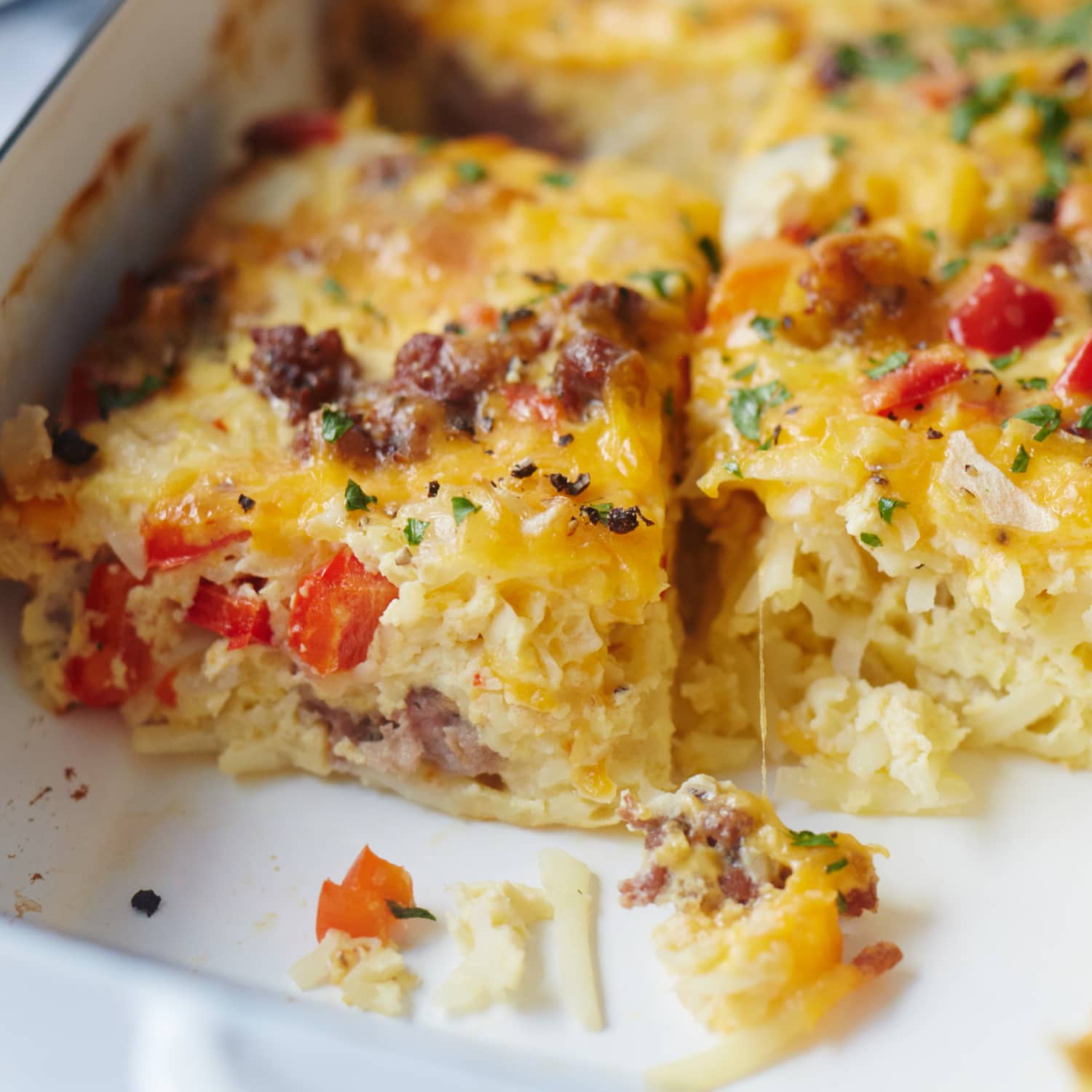 Recipe Cheesy Hashbrown Breakfast Casserole Kitchn