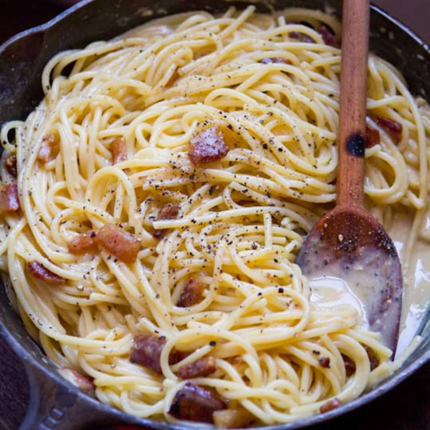 Spaghetti alla Carbonara Recipe (Easy, Authentic Version) | Kitchn