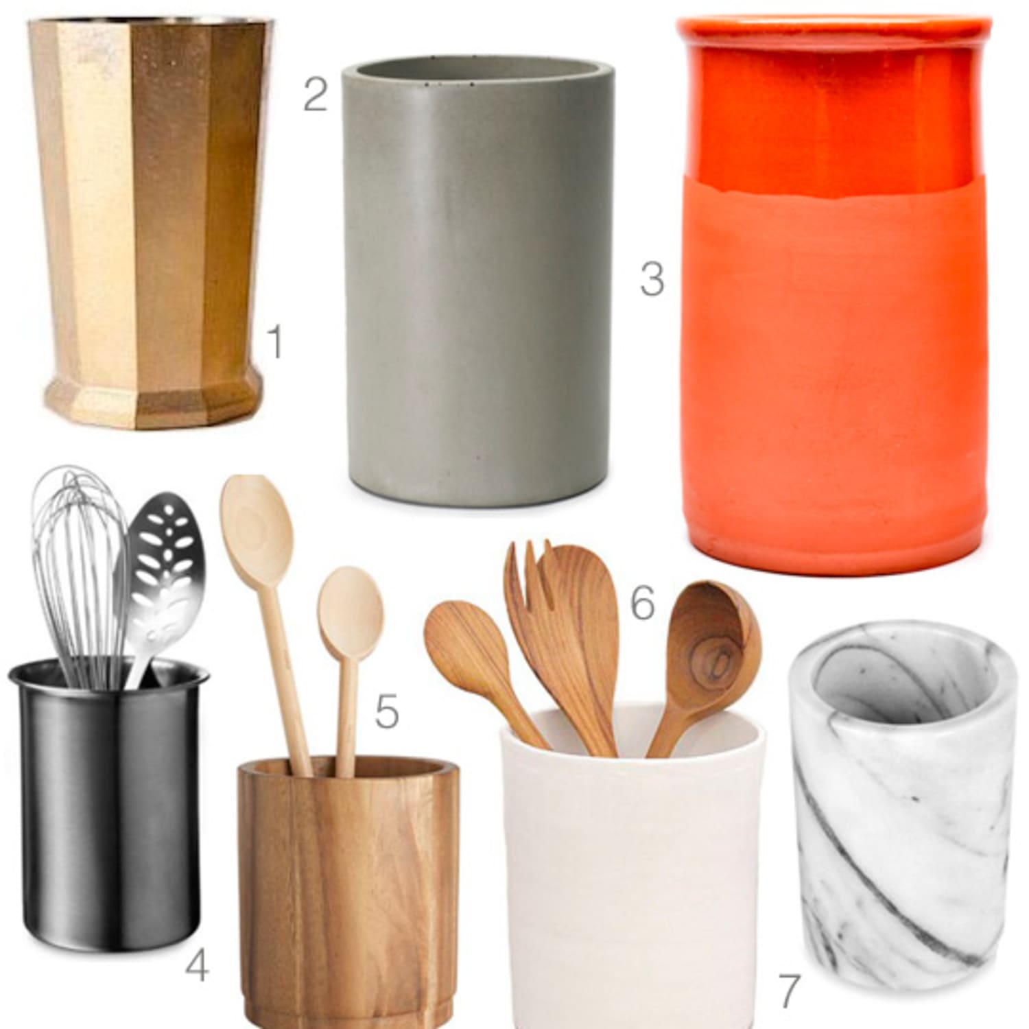 7 Pretty Utensil Holders You Ll Want To Display On Your Countertop