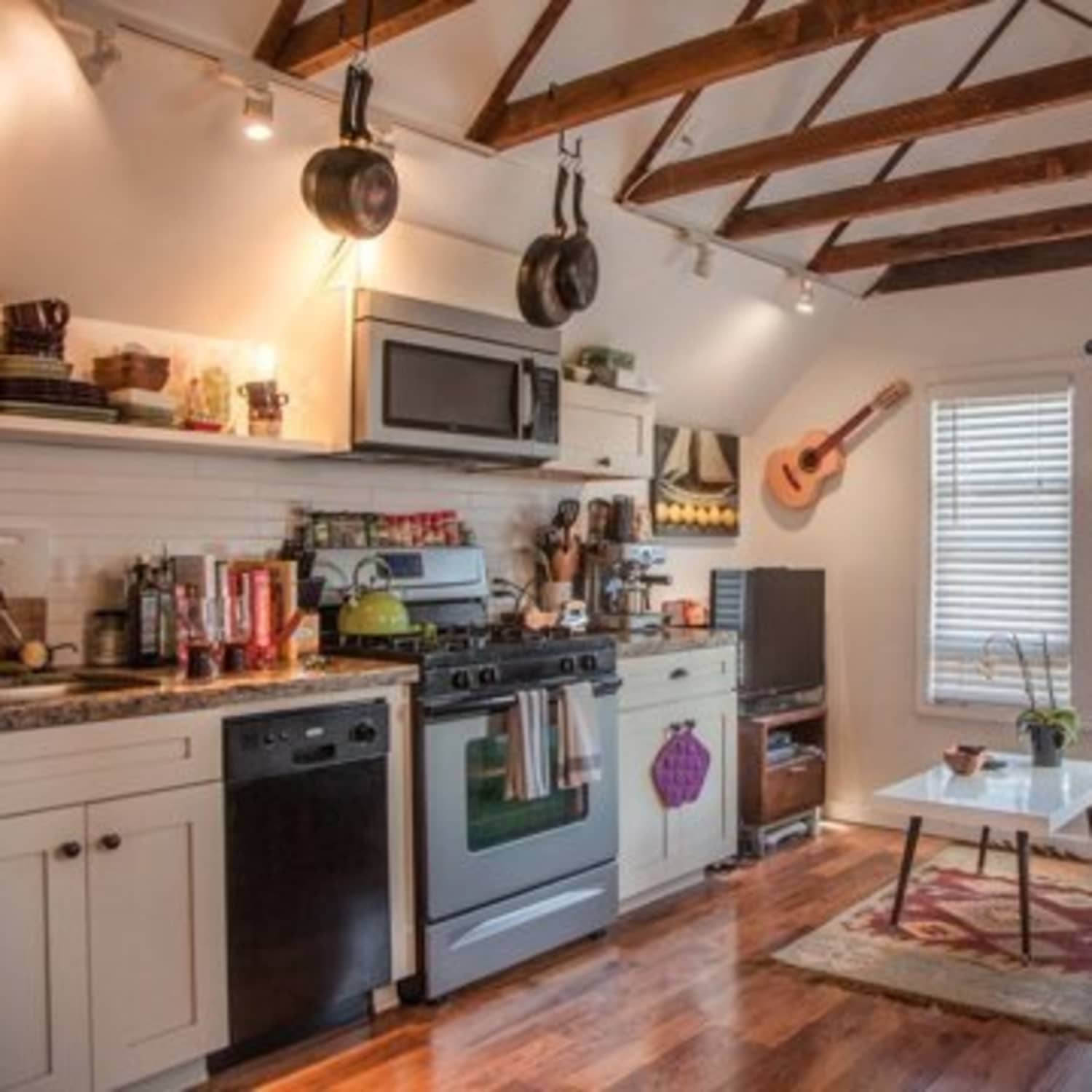 10 Kitchen Living Room Combos That Actually Work Kitchn Instead of cluttering up your small space with chairs and loveseats, place just one sectional sofa in the living room. 10 kitchen living room combos that