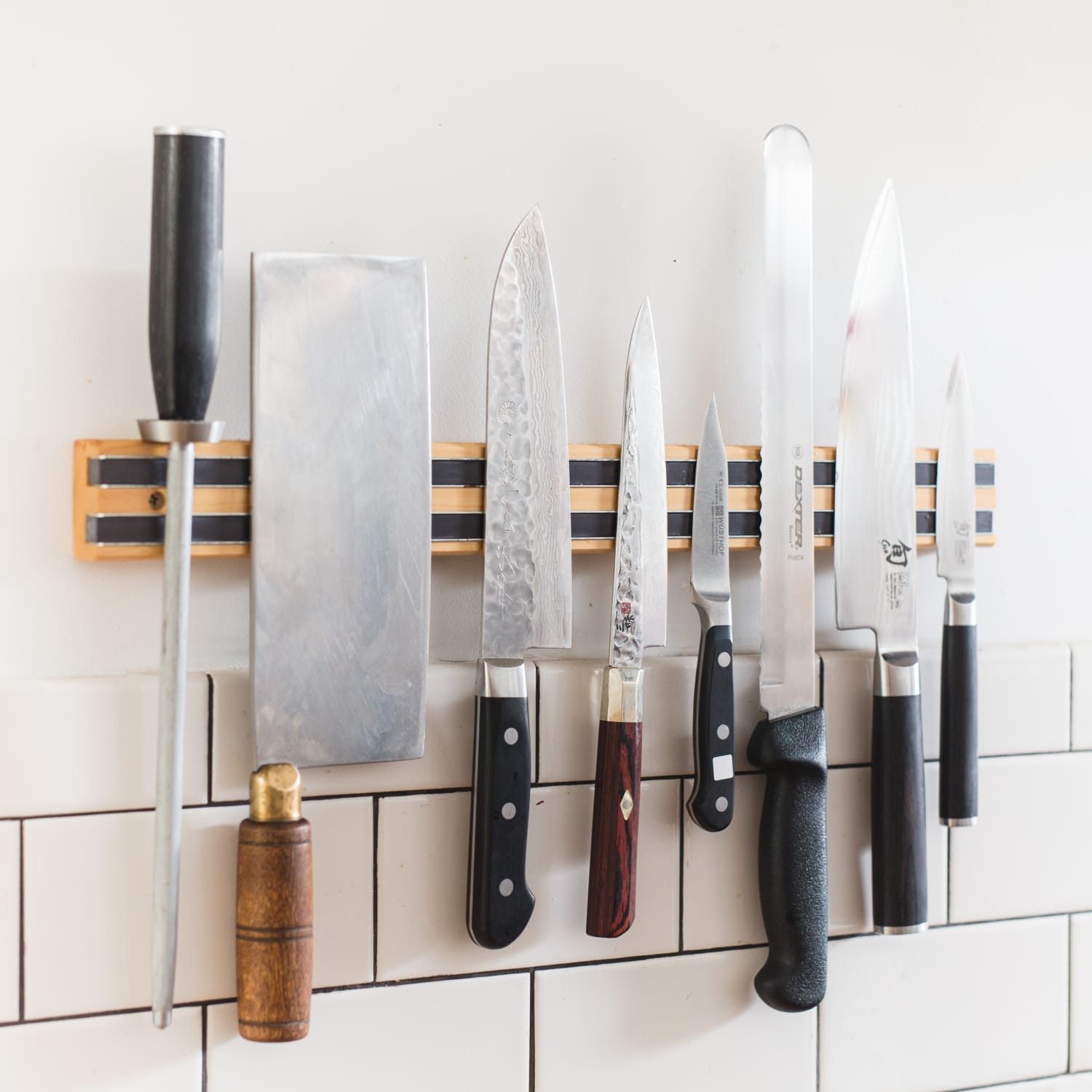 10 Places Hang Magnetic Knife Rack | The Kitchn