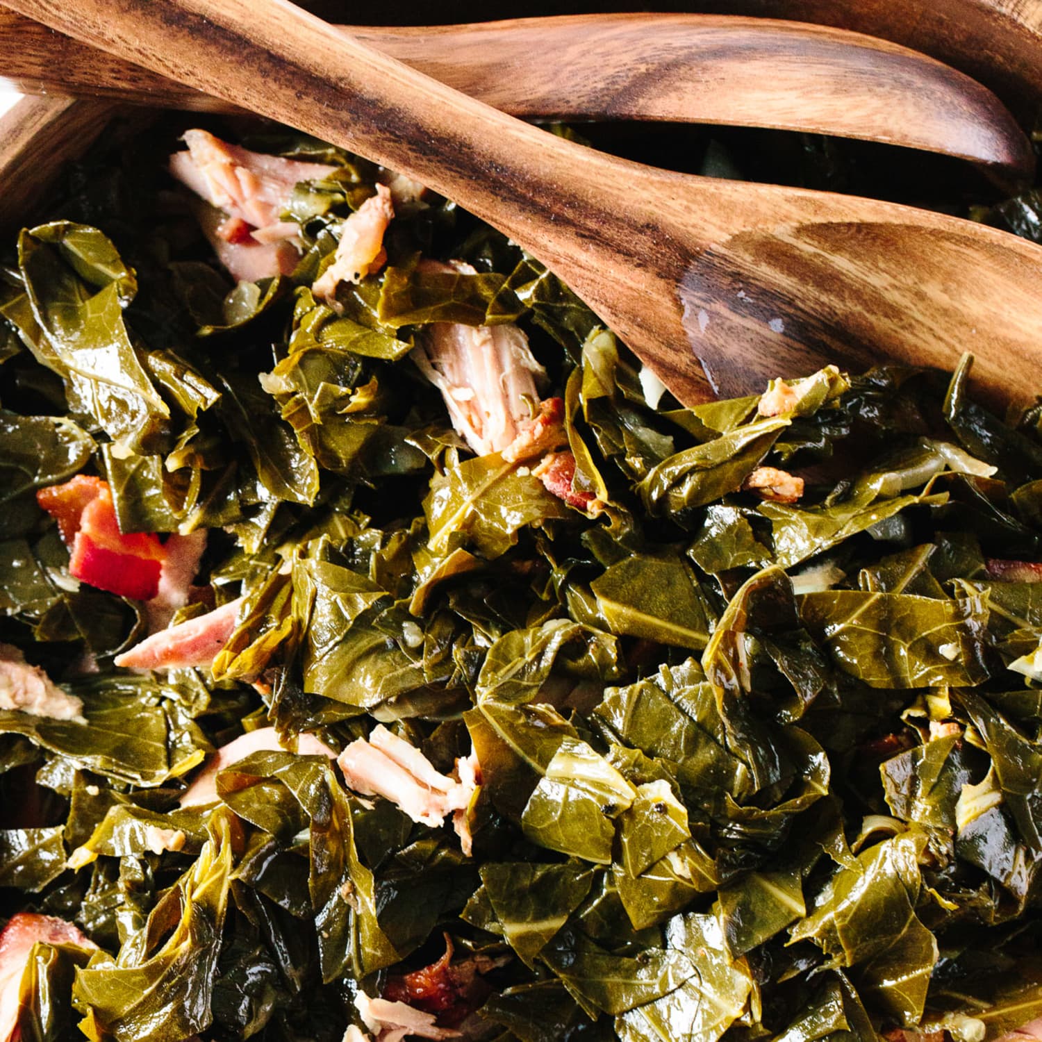 How To Cook Collard Greens In The Slow Cooker Kitchn You can use greens or kale when making this easy slow cooker recipe. how to cook collard greens in the slow cooker