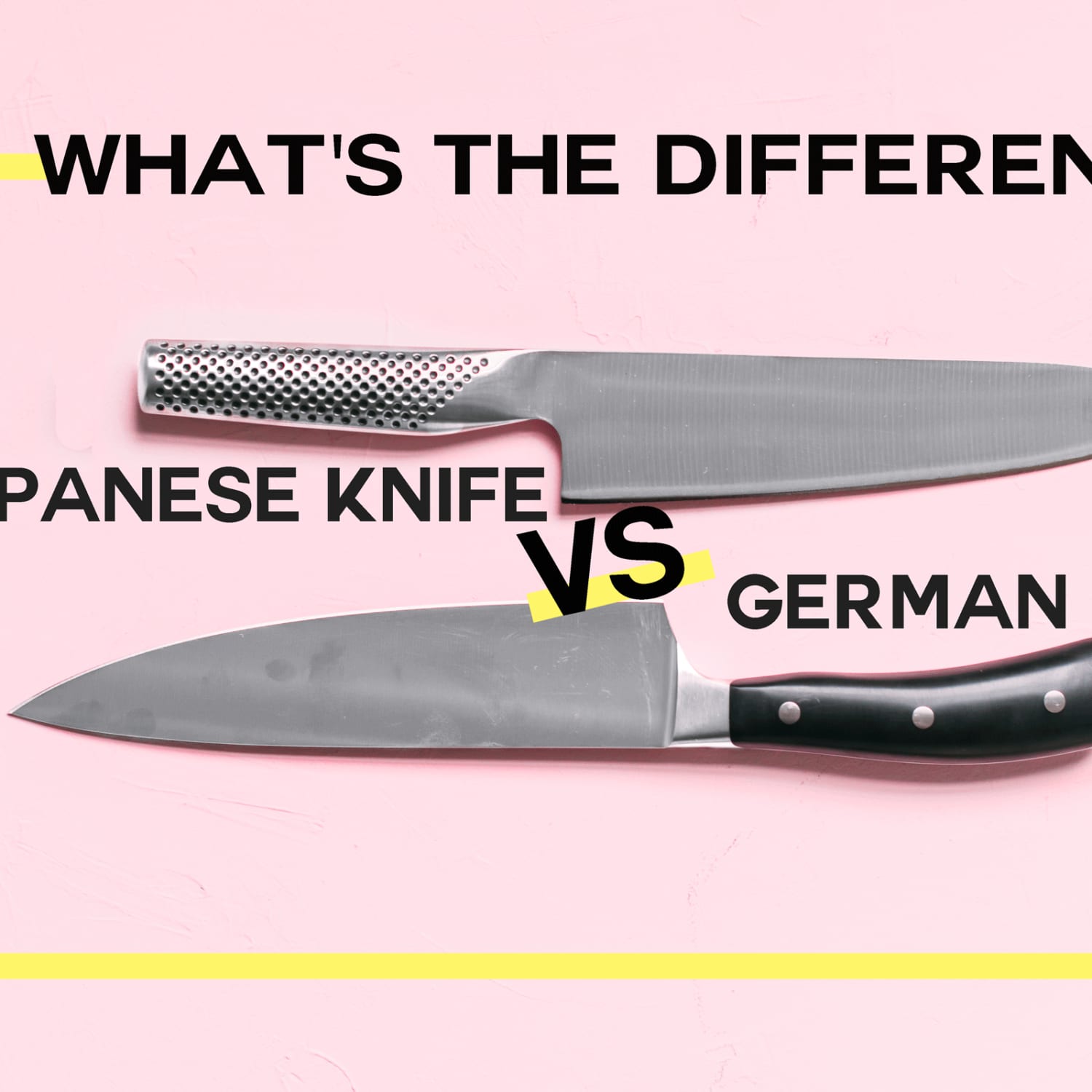 What's the Difference Between German and Japanese Knives?