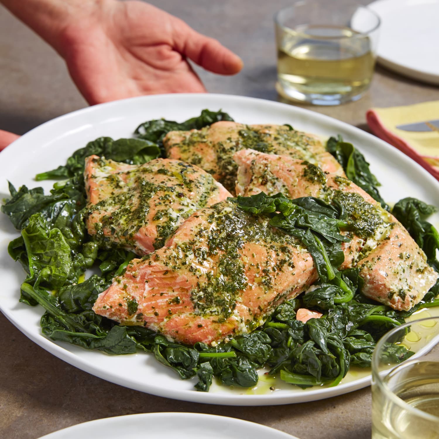 How To Sous Vide Salmon Without A Machine Kitchn In 4m50s, the cooking duration of salmon should be 15 seconds on one side, not 15 minutes. low tech sous vide salmon with herb butter