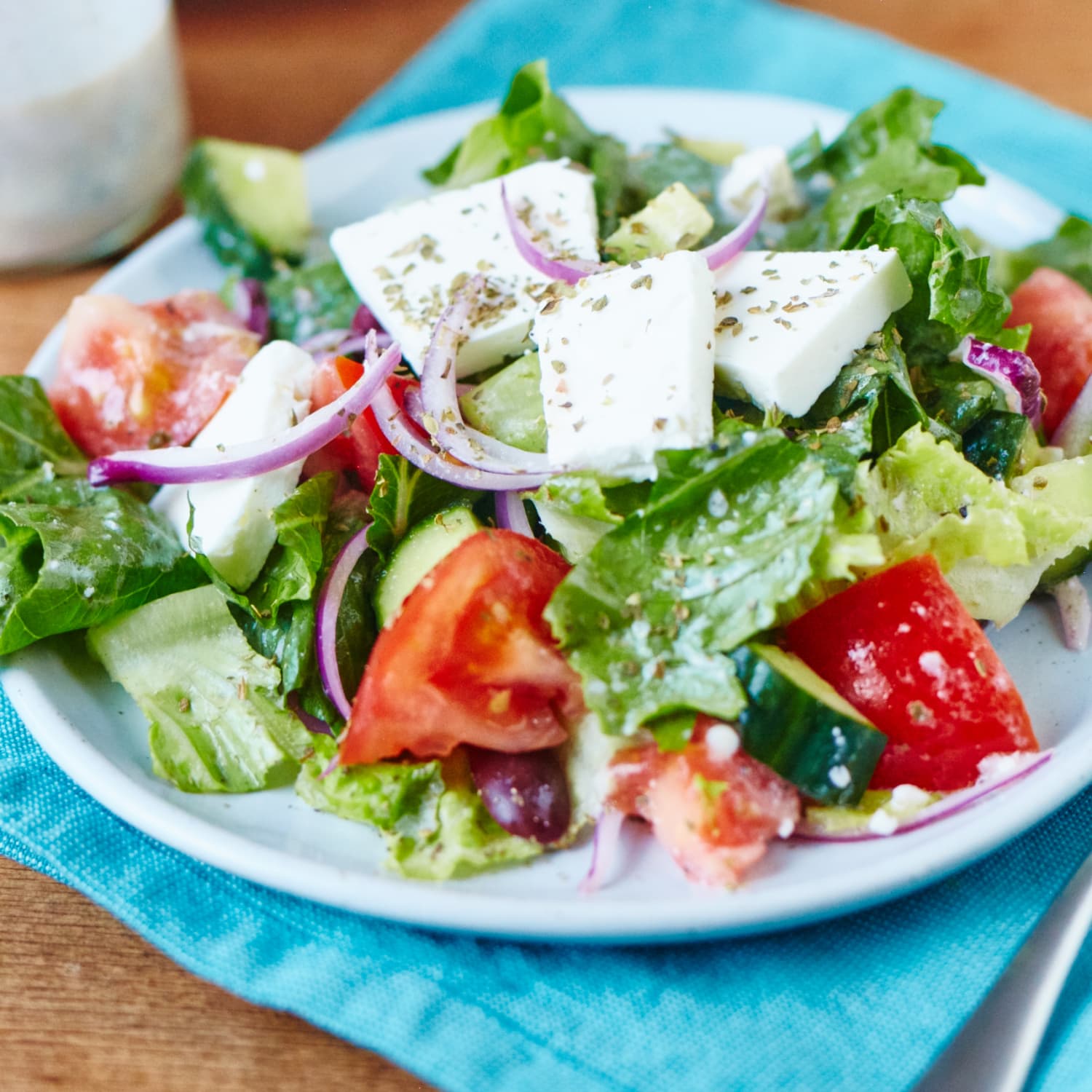 How To Make The Best Diner Style Greek Salad Kitchn