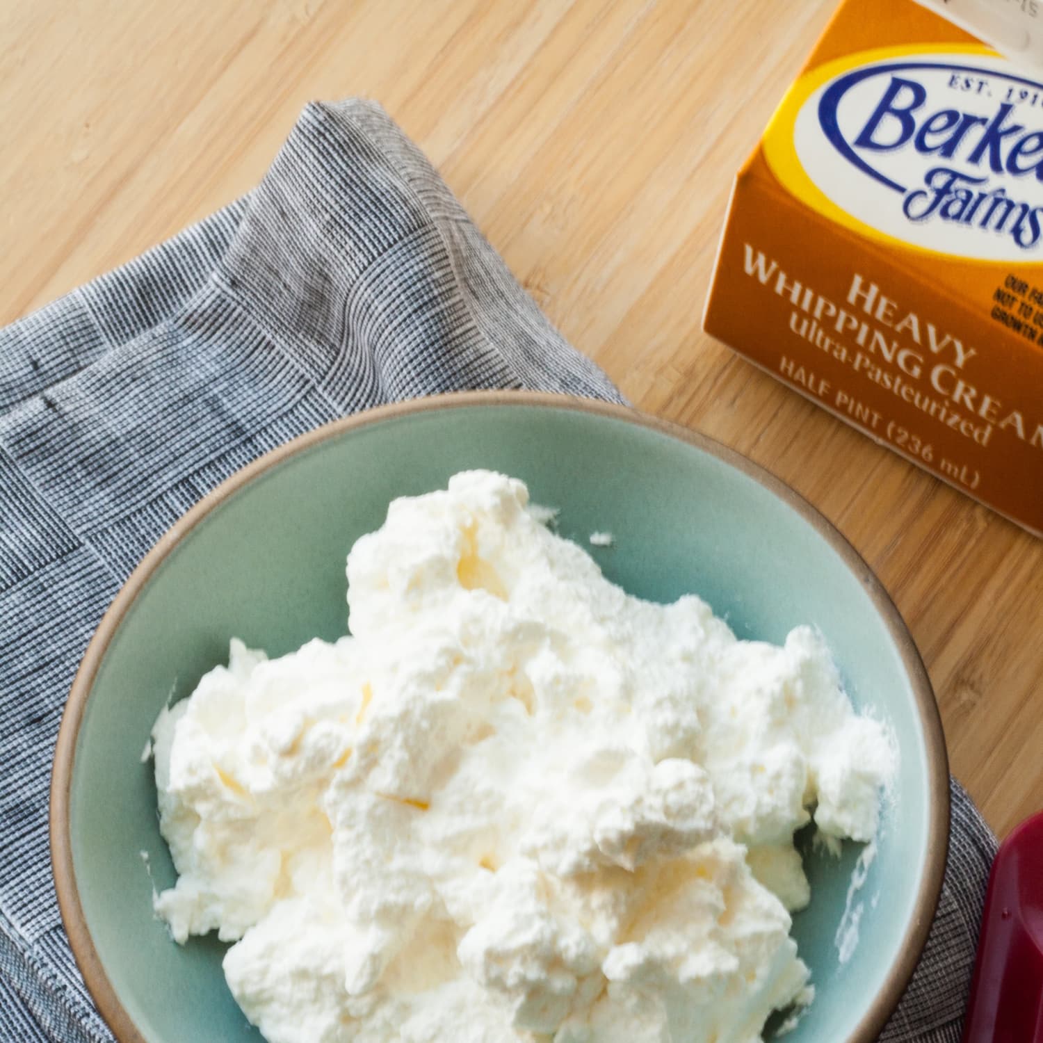 Overwhipped Your Cream There S An Easy Way To Fix That Kitchn