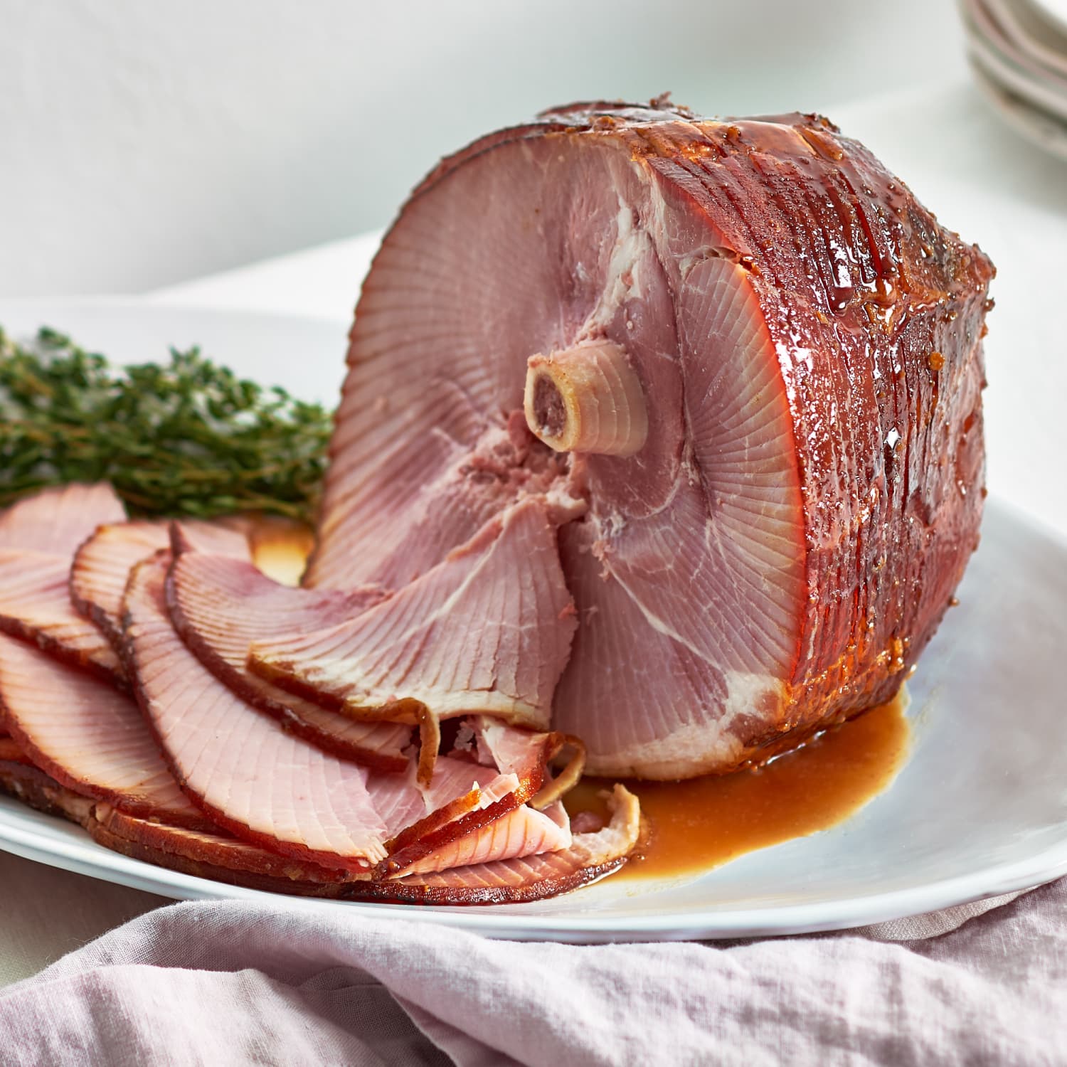 The Easiest Brown Sugar Honey Glaze For Your Easter Ham | Kitchn
