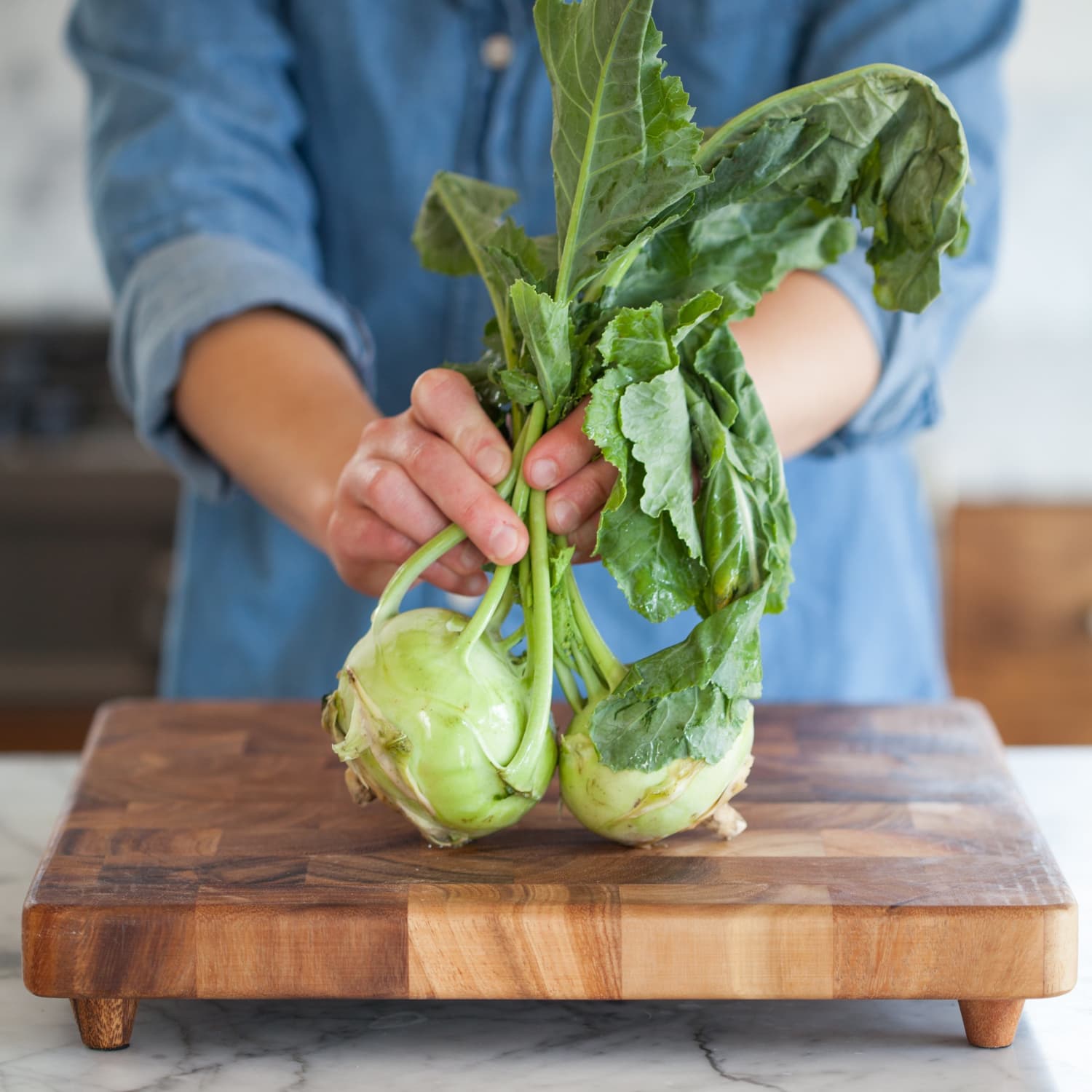 How To Cut Up Kohlrabi | The Kitchn