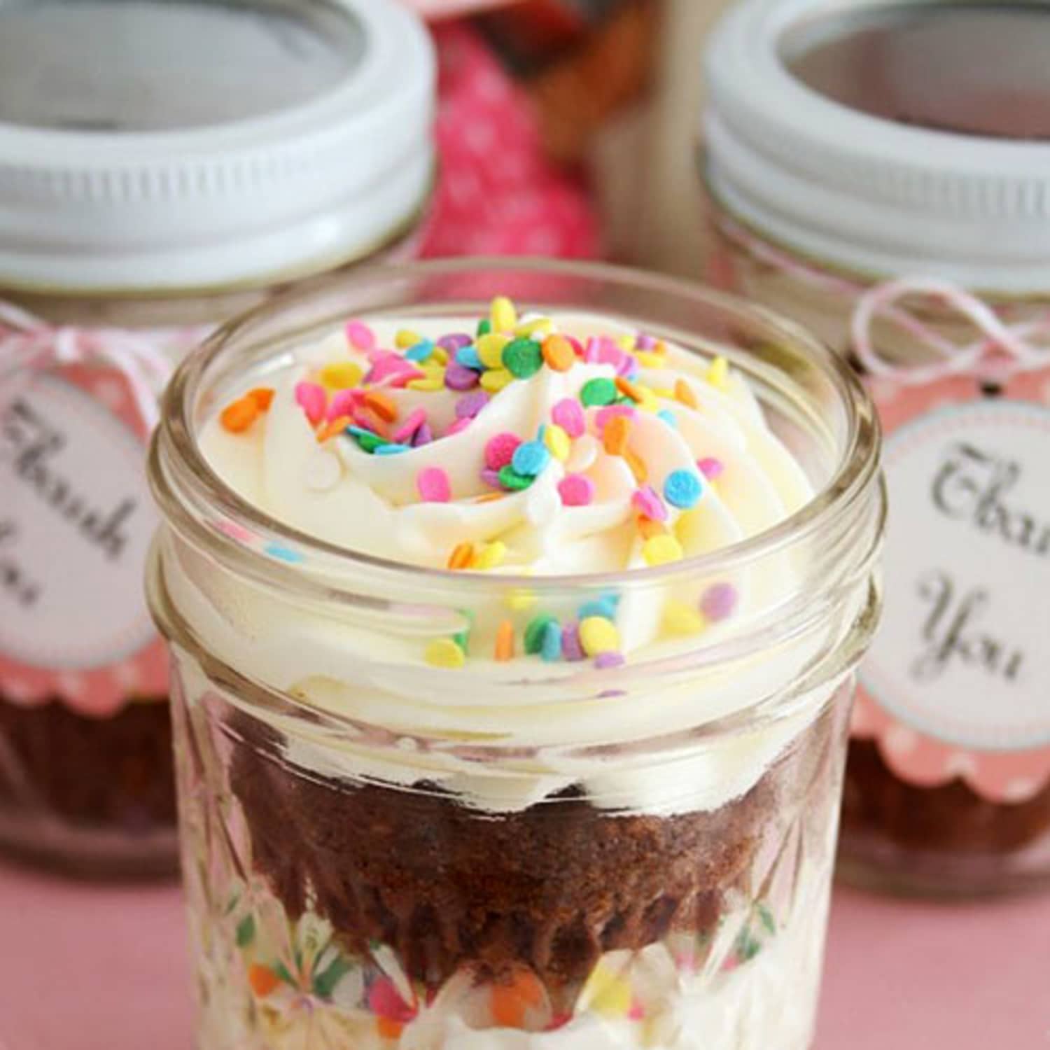 Cupcake on a jar