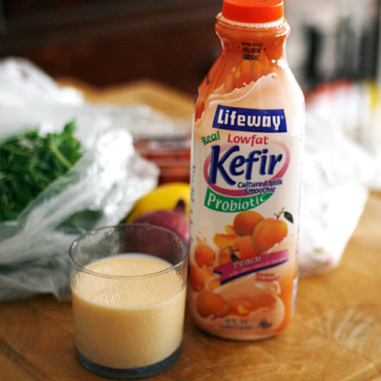 Fizzy Fermented Milk Take A Look At Kefir Kitchn